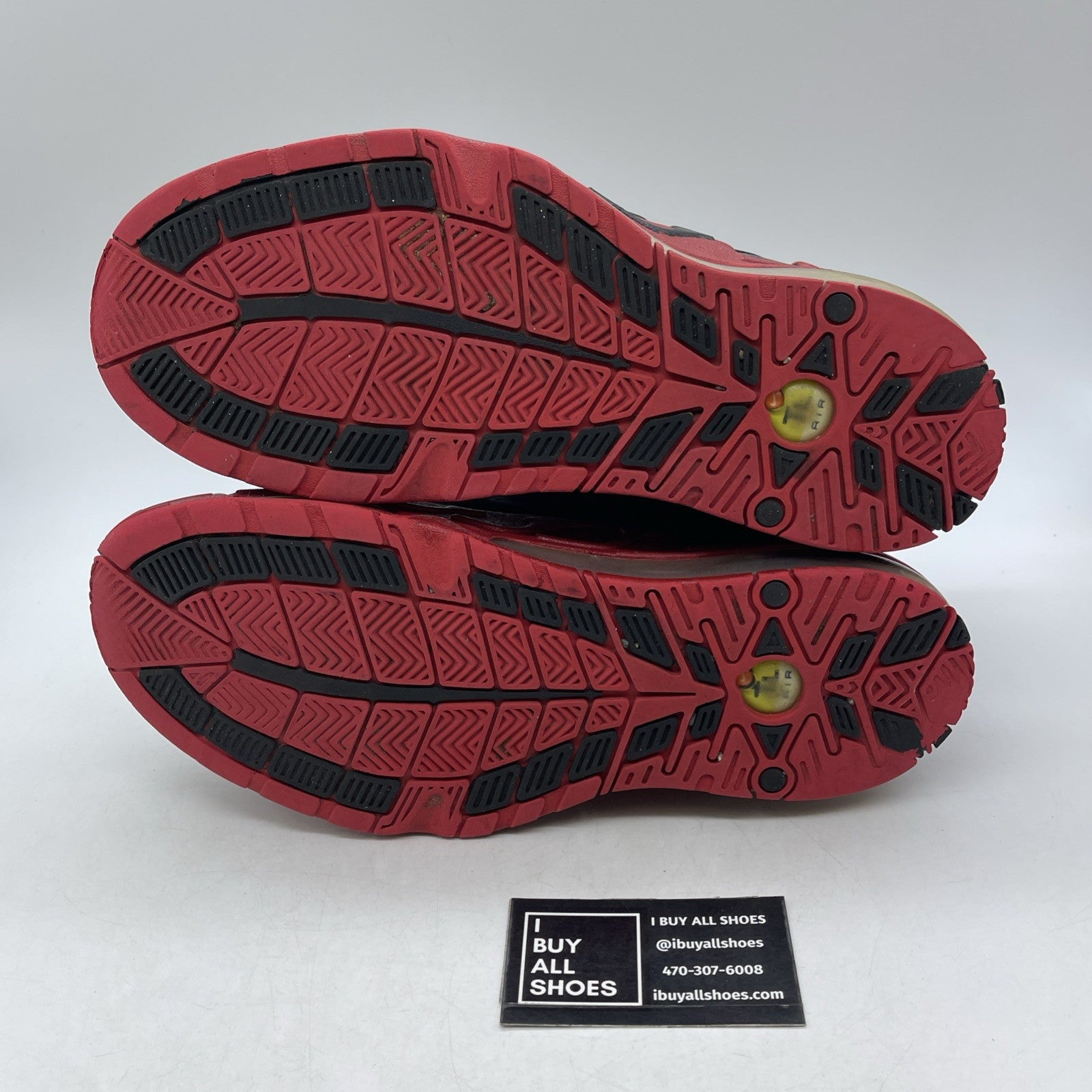 Size 10.5 - Nike Air Max Pillar Black Sport Red (525226-011)