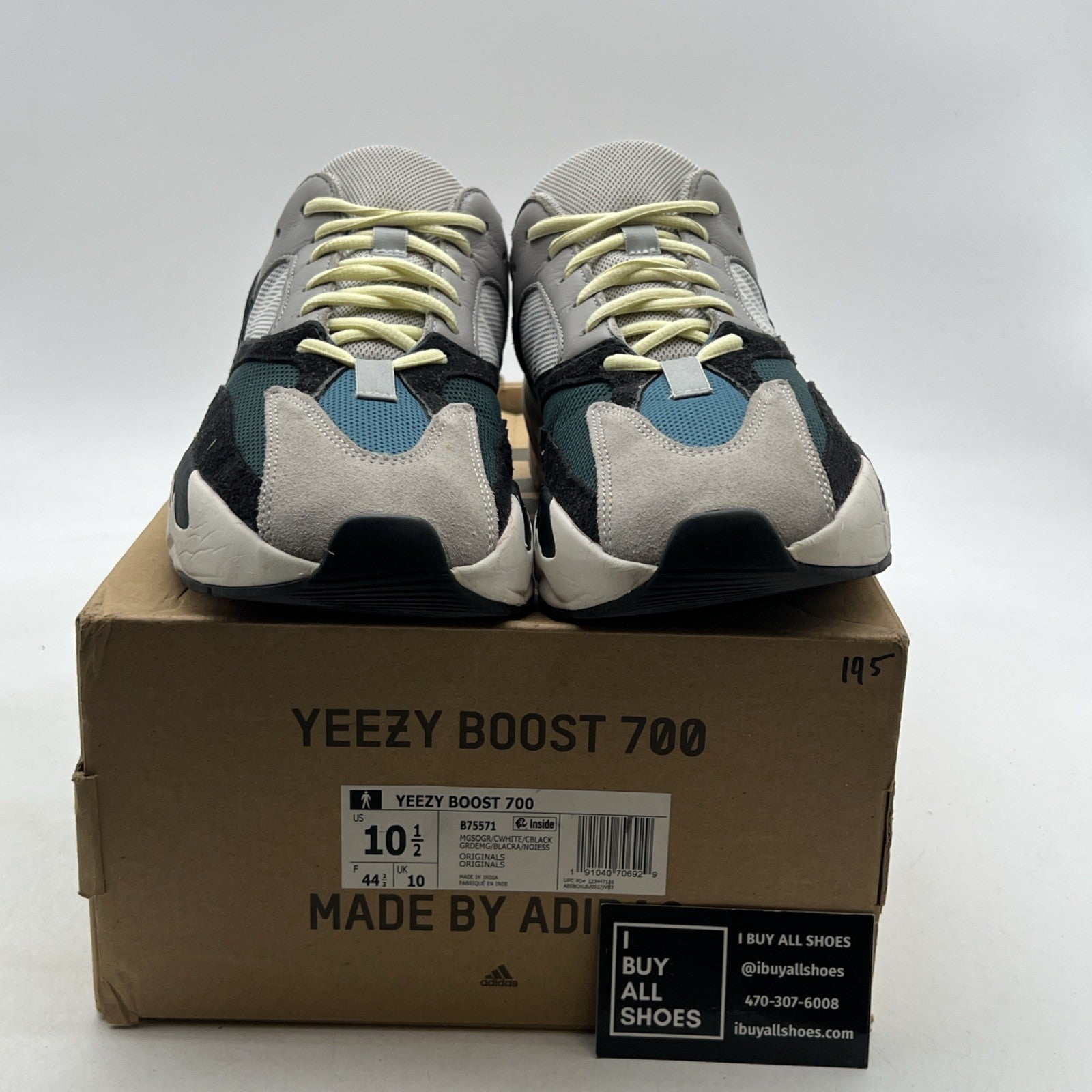 Size 10.5 - adidas Yeezy Boost 700 Low Wave Runner (B75571)