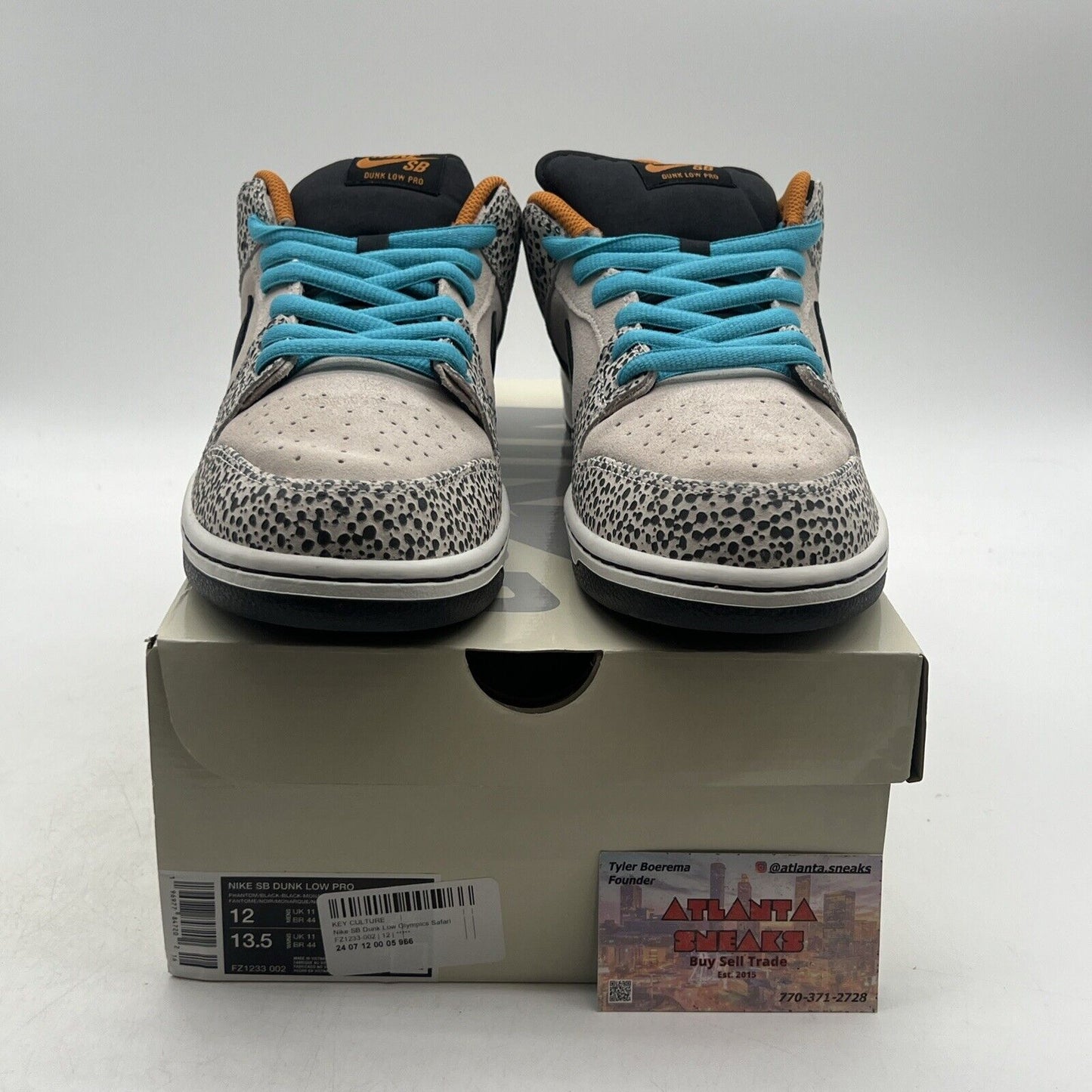 Size 12 - Nike Dunk Pro SB Low Electric Pack (FZ1233-002)