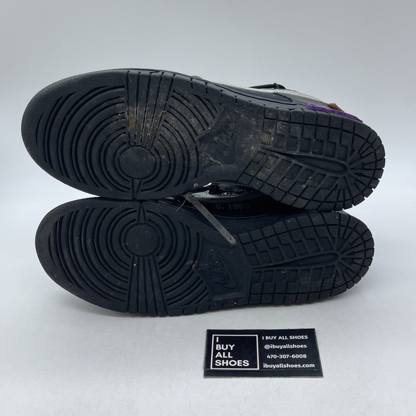 Size 8.5 - Off-White x Nike Dunk Low Lot 50 of 50 (DM1602-001)