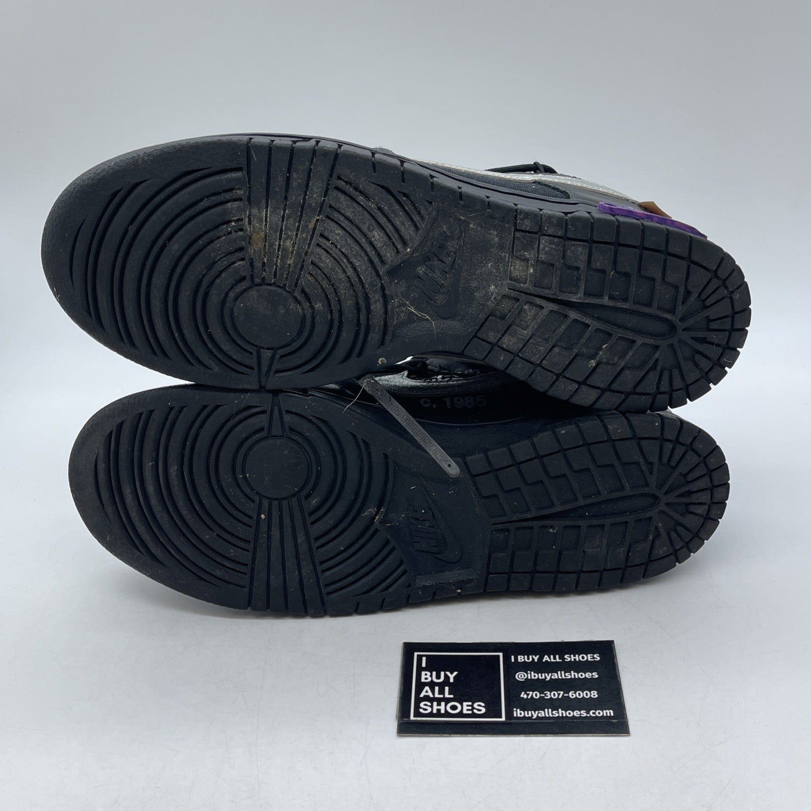 Size 8.5 - Off-White x Nike Dunk Low Lot 50 of 50 (DM1602-001)