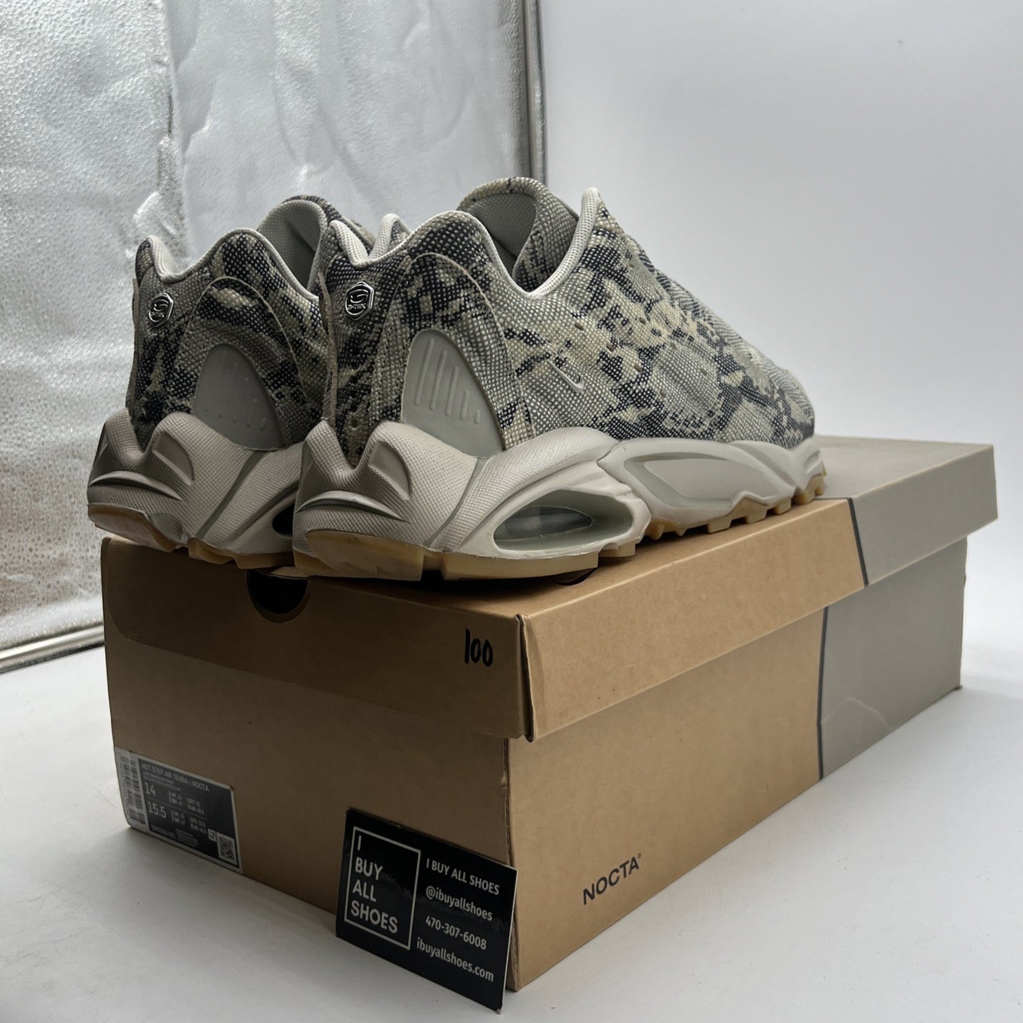 Size 14 - Nike NOCTA x Hot Step Air Terra Distant Regards Collection - Light