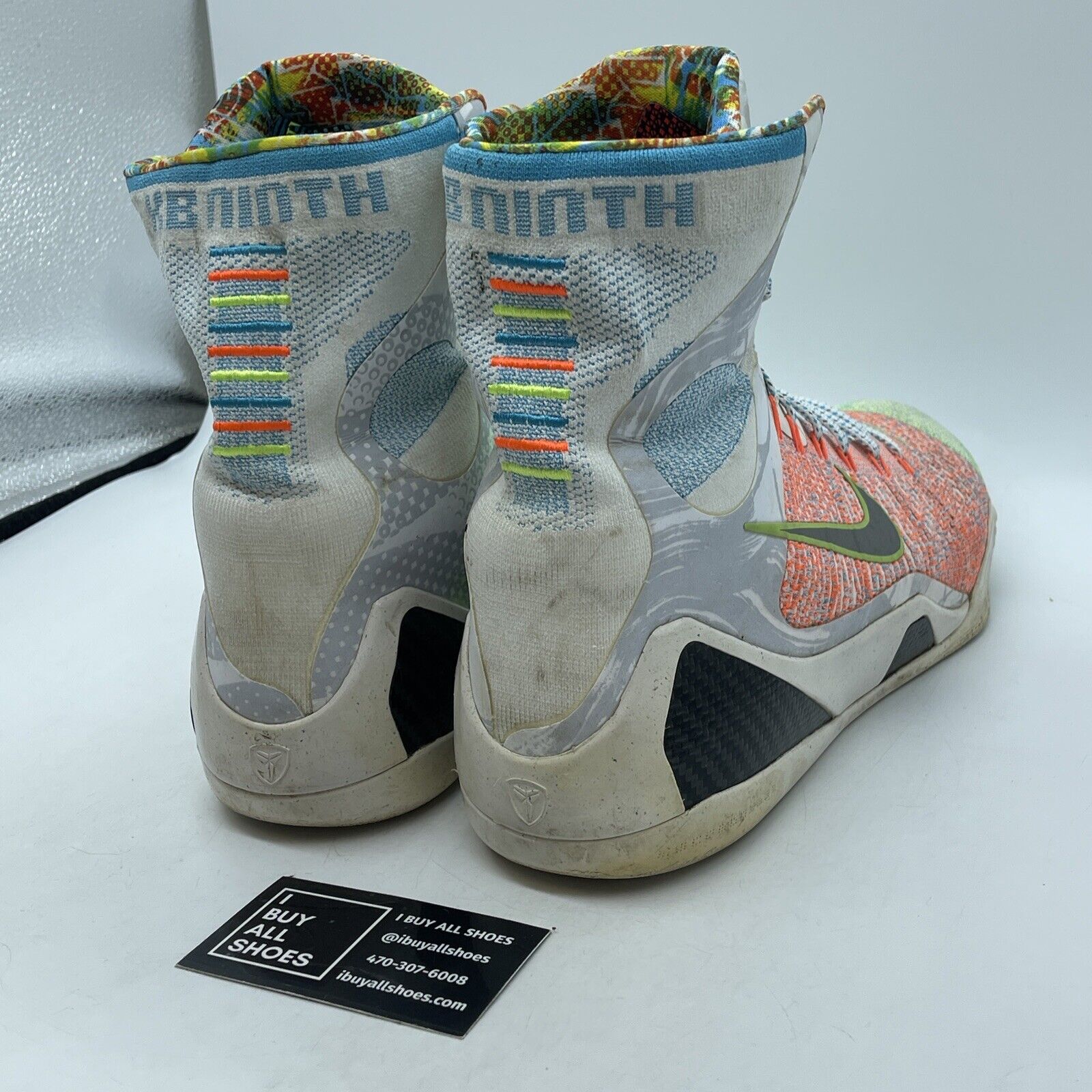 Size 13 - Nike Kobe 9 Elite Premium What The Kobe Green White (678301-904)