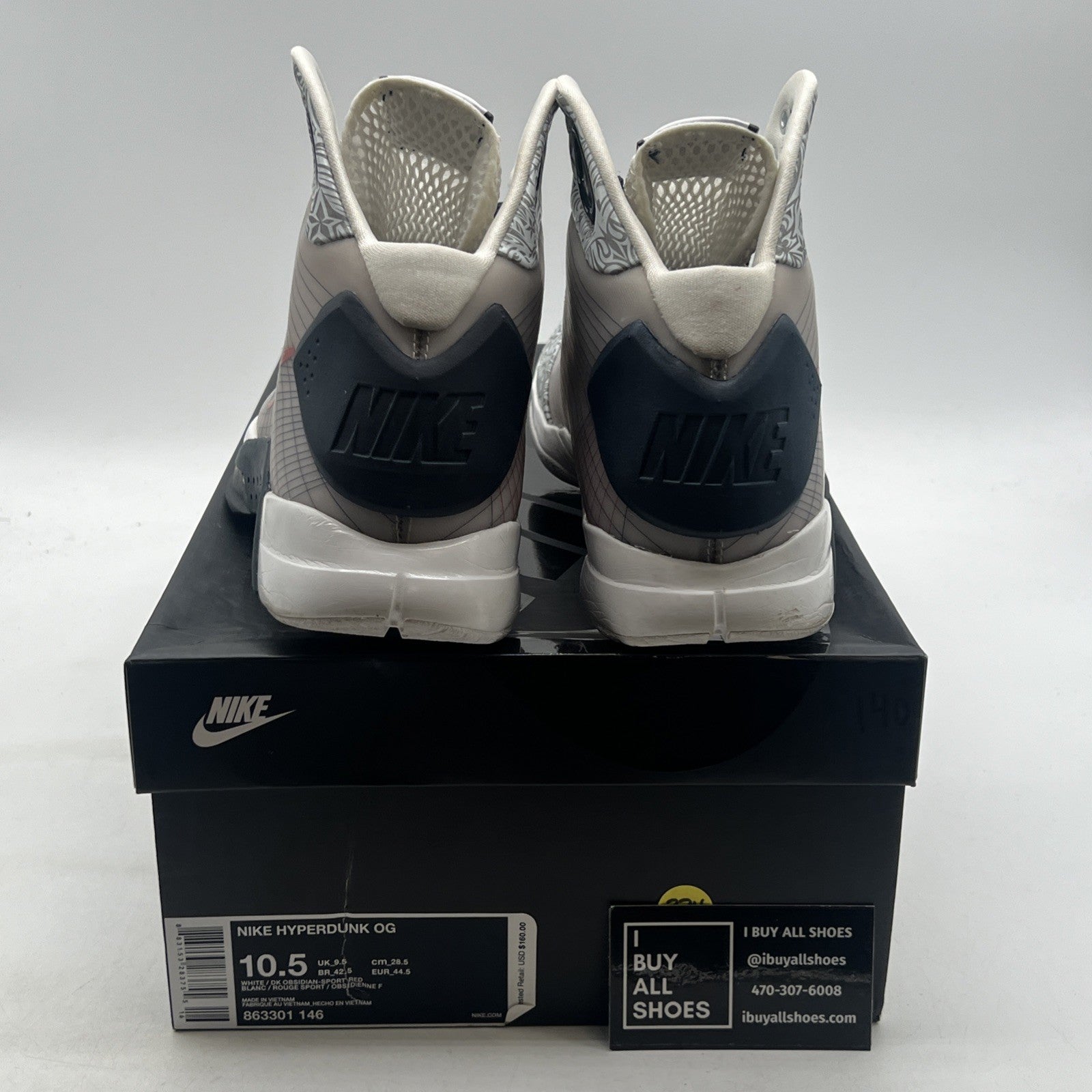Size 10.5 - Nike Hyperdunk OG 2016 United We Rise (863301-146)
