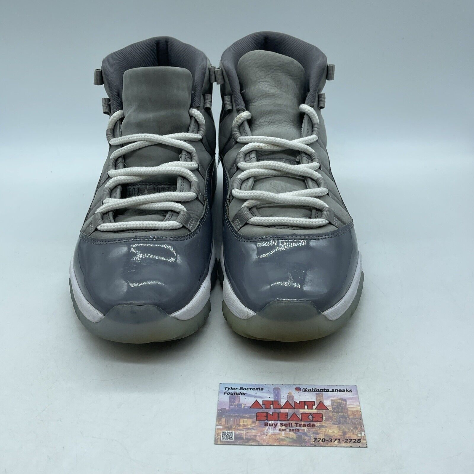 Size 11 - Jordan 11 Retro High Cool Grey Suede White Leather (CT8012-005)