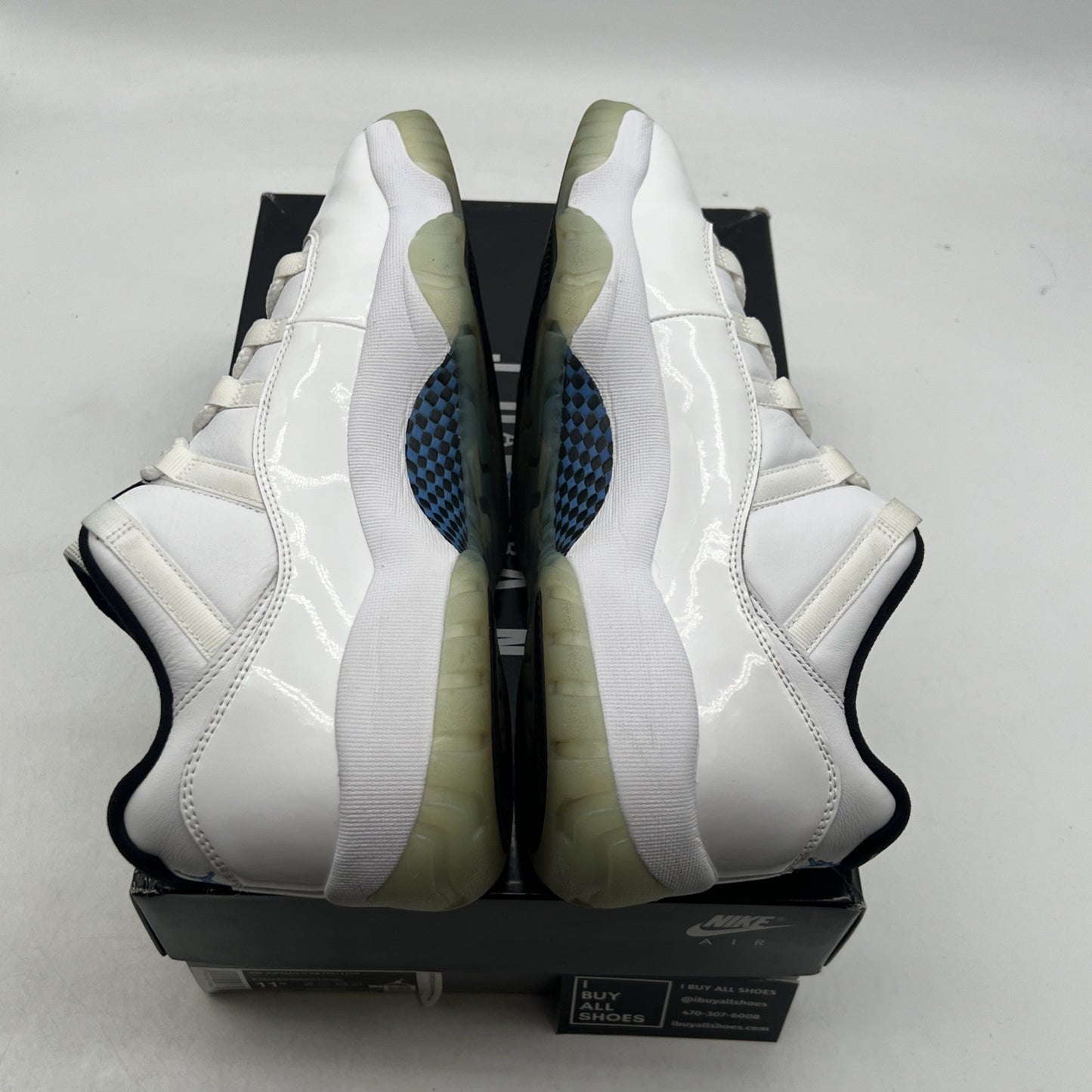 Size 11.5 - Air Jordan 11 Retro Low Legend Blue (AV2187-117)