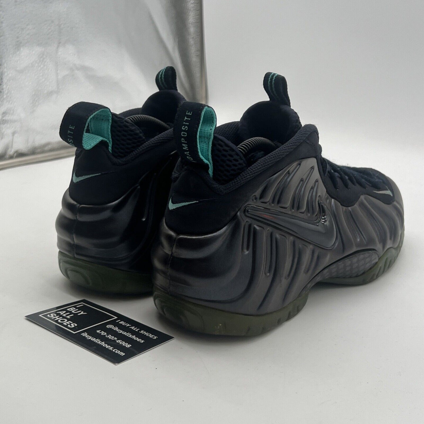 Size 8.5 - Nike Air Foamposite Pro Aqua (624041-402)