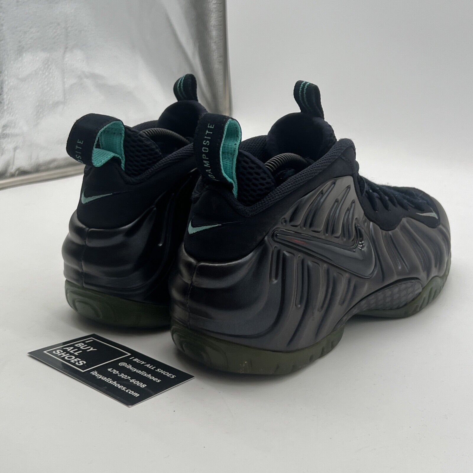 Size 8.5 - Nike Air Foamposite Pro Aqua (624041-402)