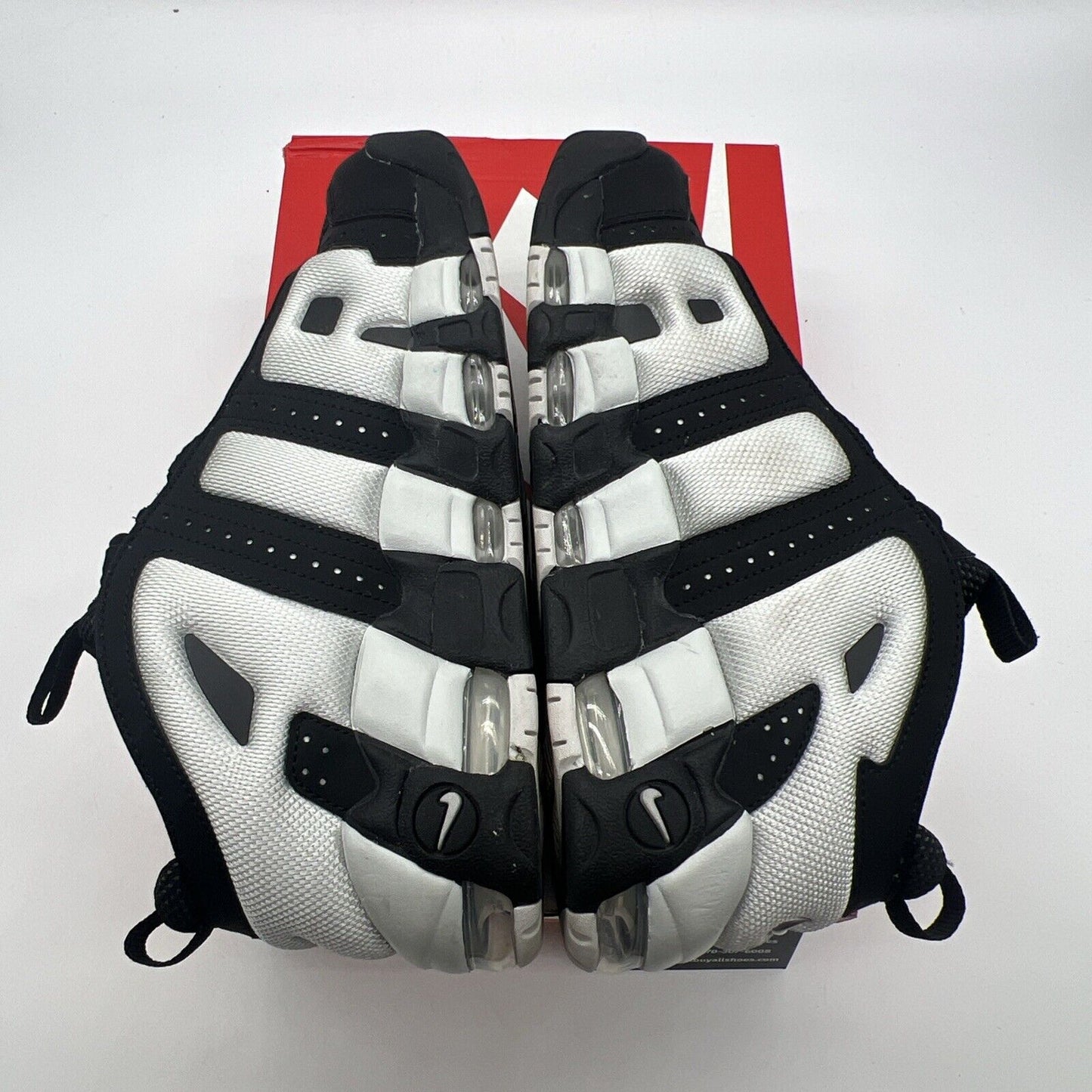 Size 8 - Nike Air More Uptempo Low Black Photon Dust (FZ3055-001)