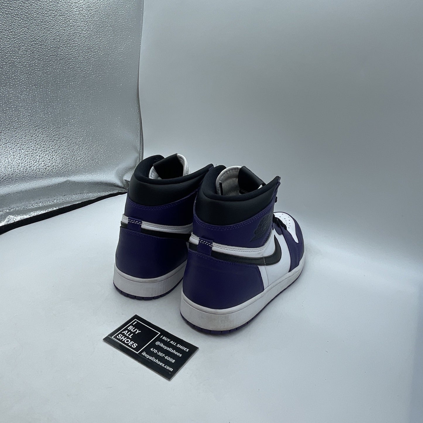Size 12 - Air Jordan 1 Retro OG High Court Purple 2.0 (555088-500)
