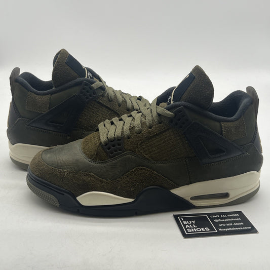 Size 12 - Air Jordan 4 SE Retro Low Craft - Olive (FB9927-200)
