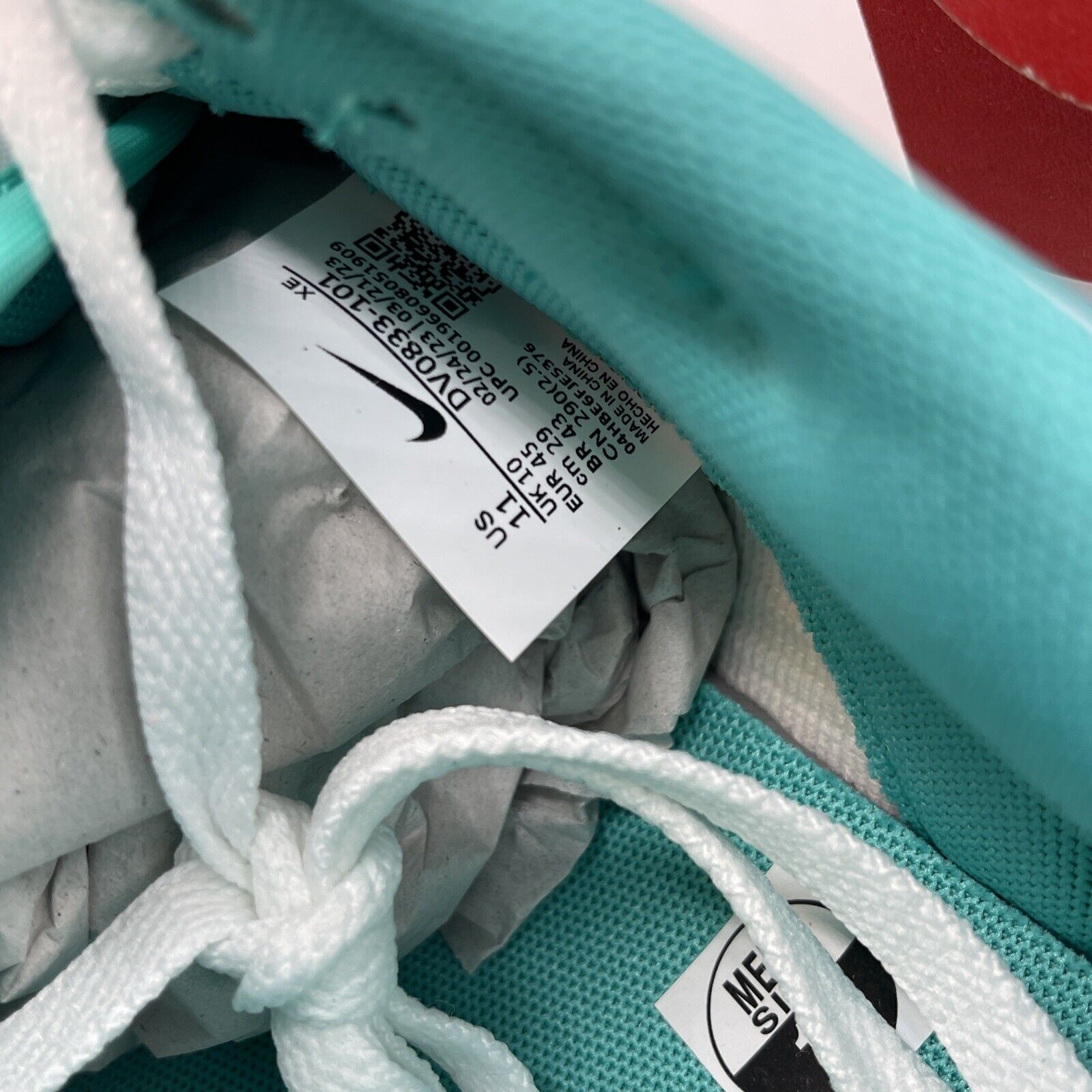 Size 11 - Nike Dunk Low Clear Jade