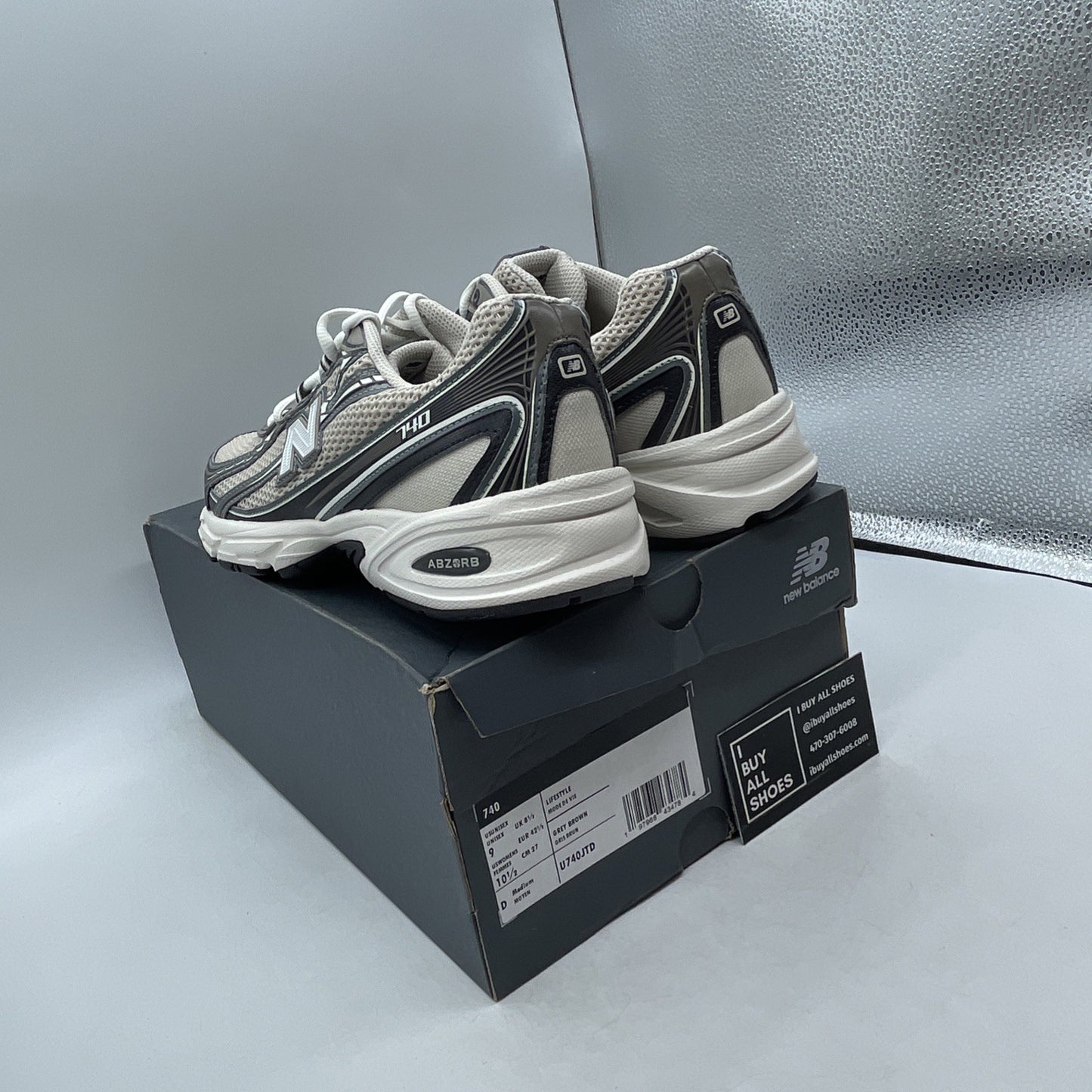 Size 9 - New Balance 740 Timberwolf (U740JTD)