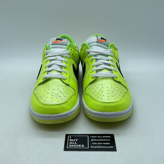 Size 11 - Dunk Low Volt Yellow Green White Orange Leather (FJ4610-702)