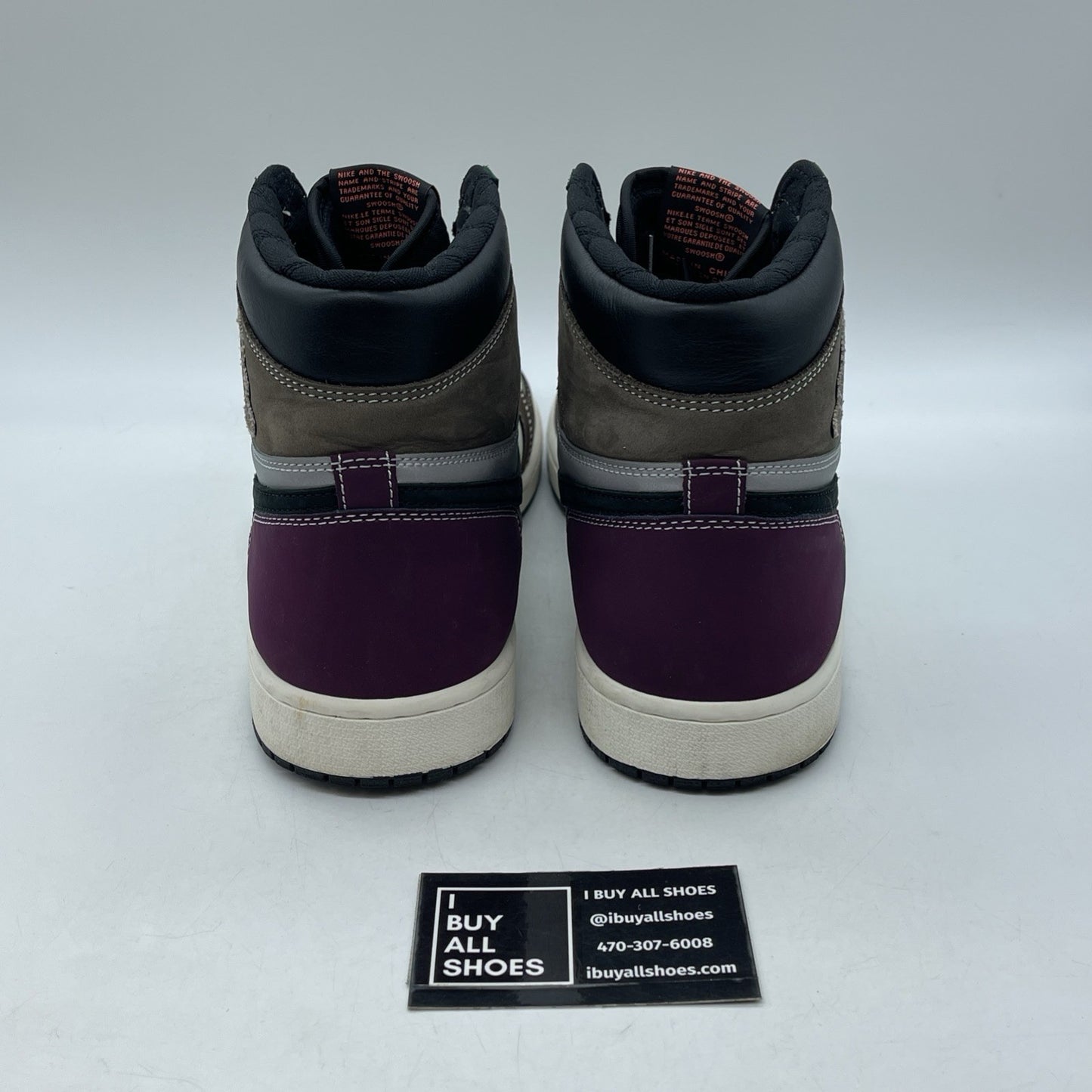 Size 12 - Jordan 1 High OG Crafted Brown Purple Suede Leather (DH3097-001)