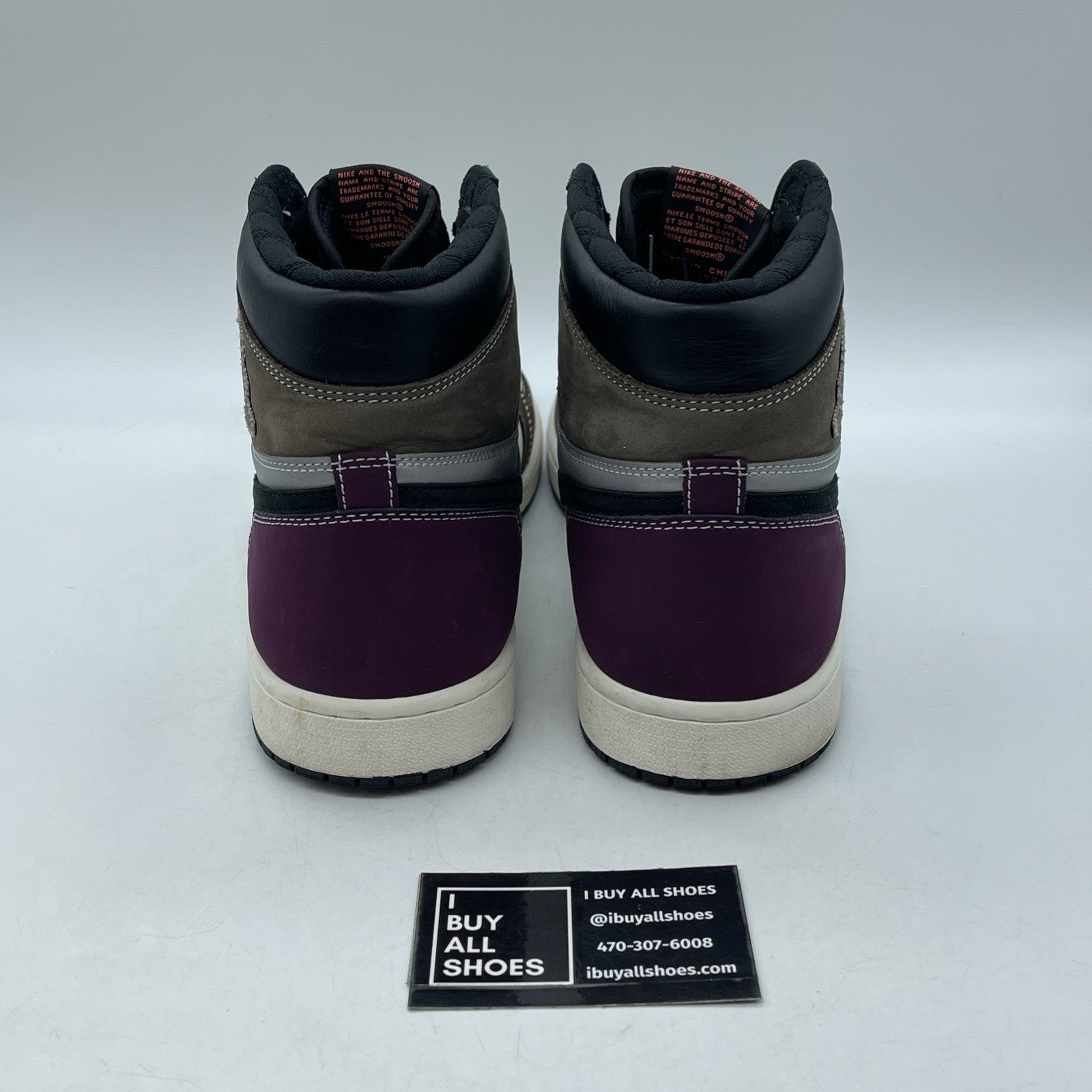Size 12 - Jordan 1 High OG Crafted Brown Purple Suede Leather (DH3097-001)