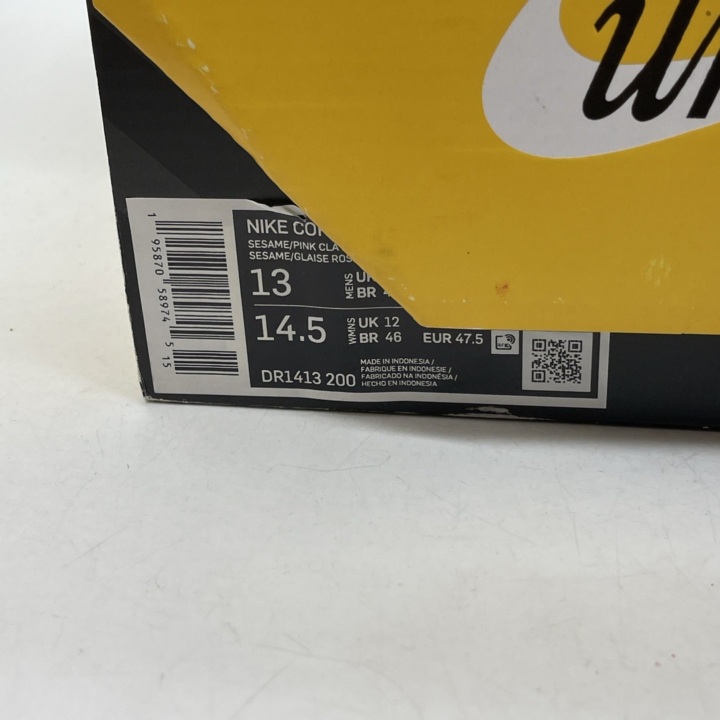 Size 13 - Nike Union LA x Cortez SP Sesame (DR1413-200)