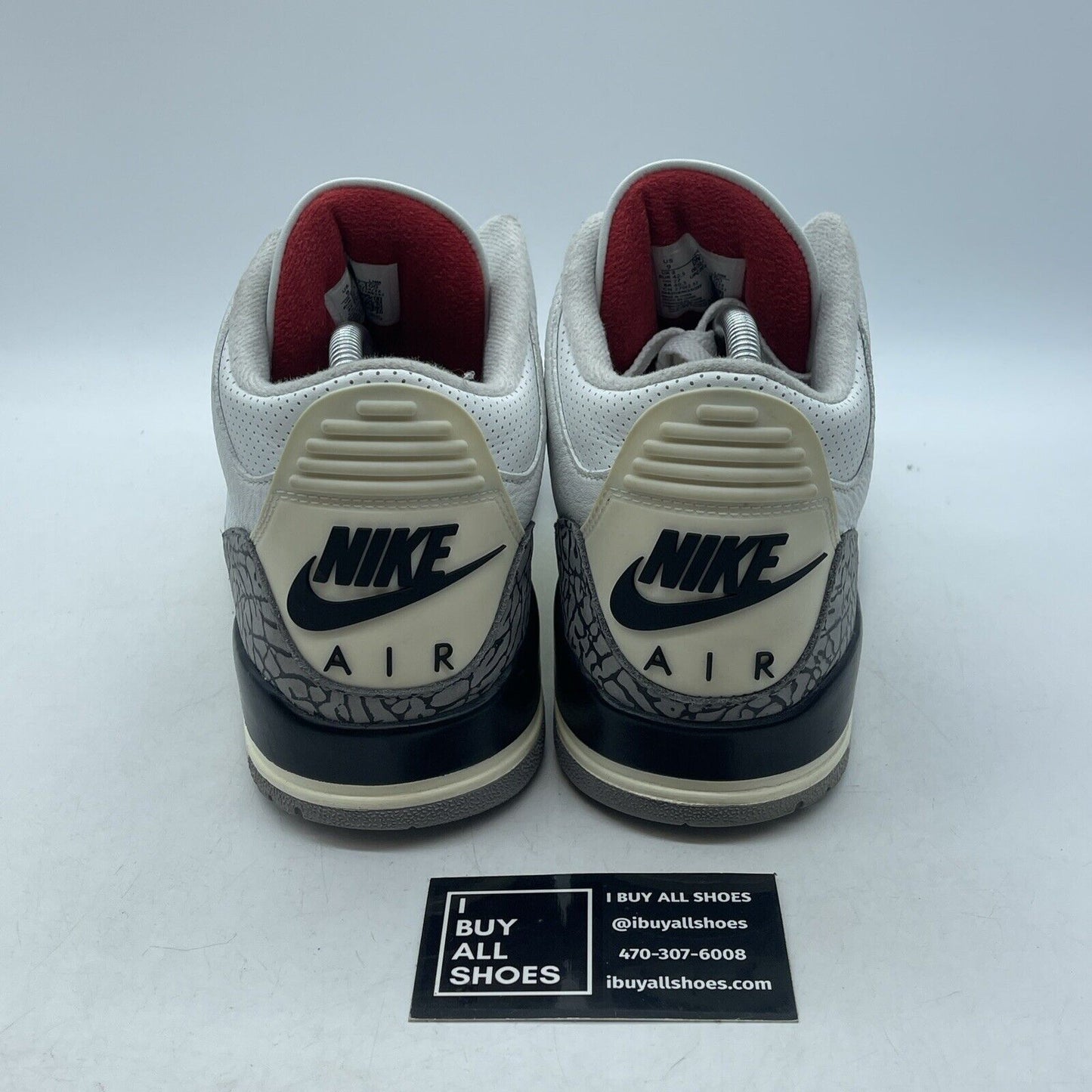 Size 9 - Jordan 3 Retro Mid White Cement Reimagined White Black (DN3707-100)