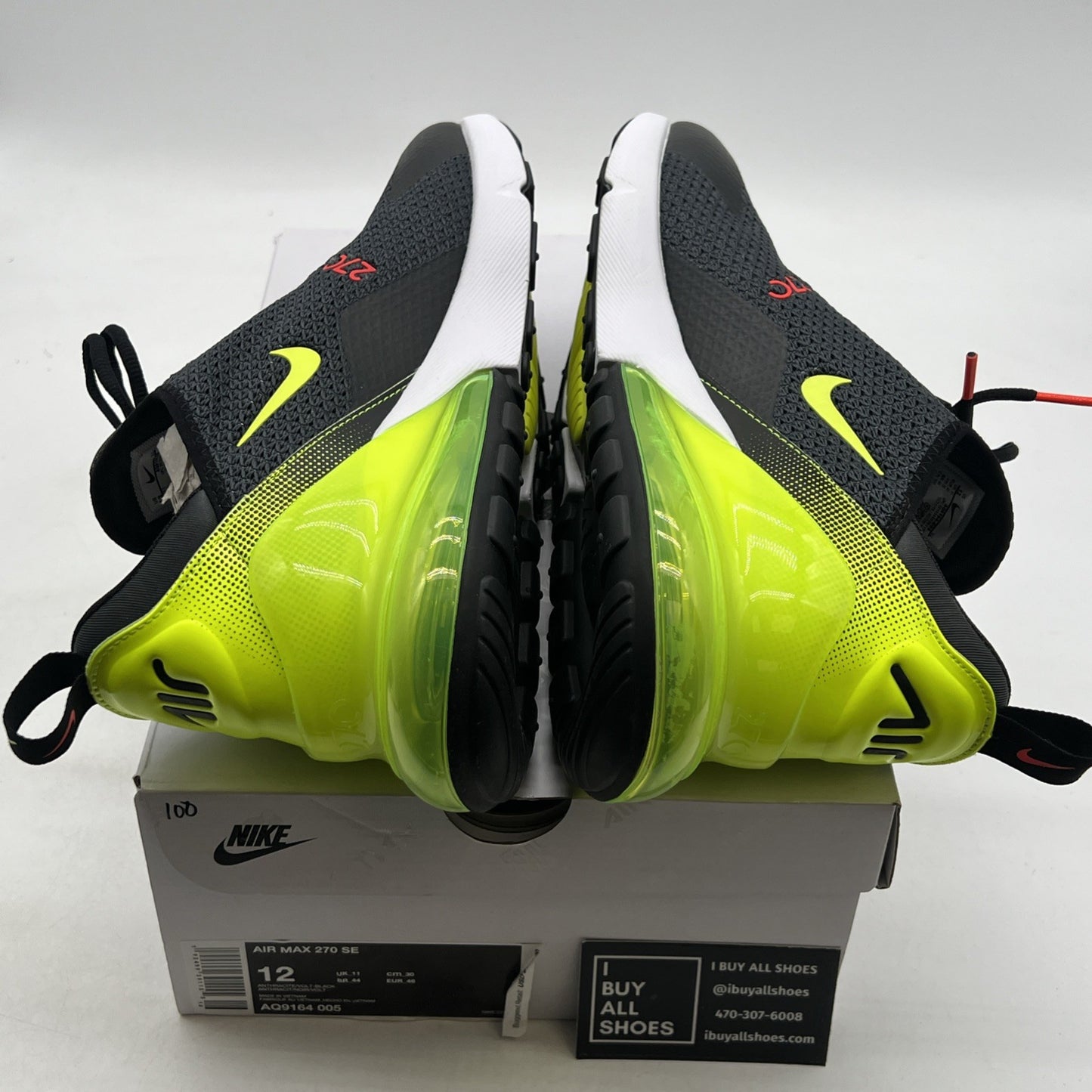 Size 12 - Nike Air Max 270 Neon Collection (AQ9164-005)