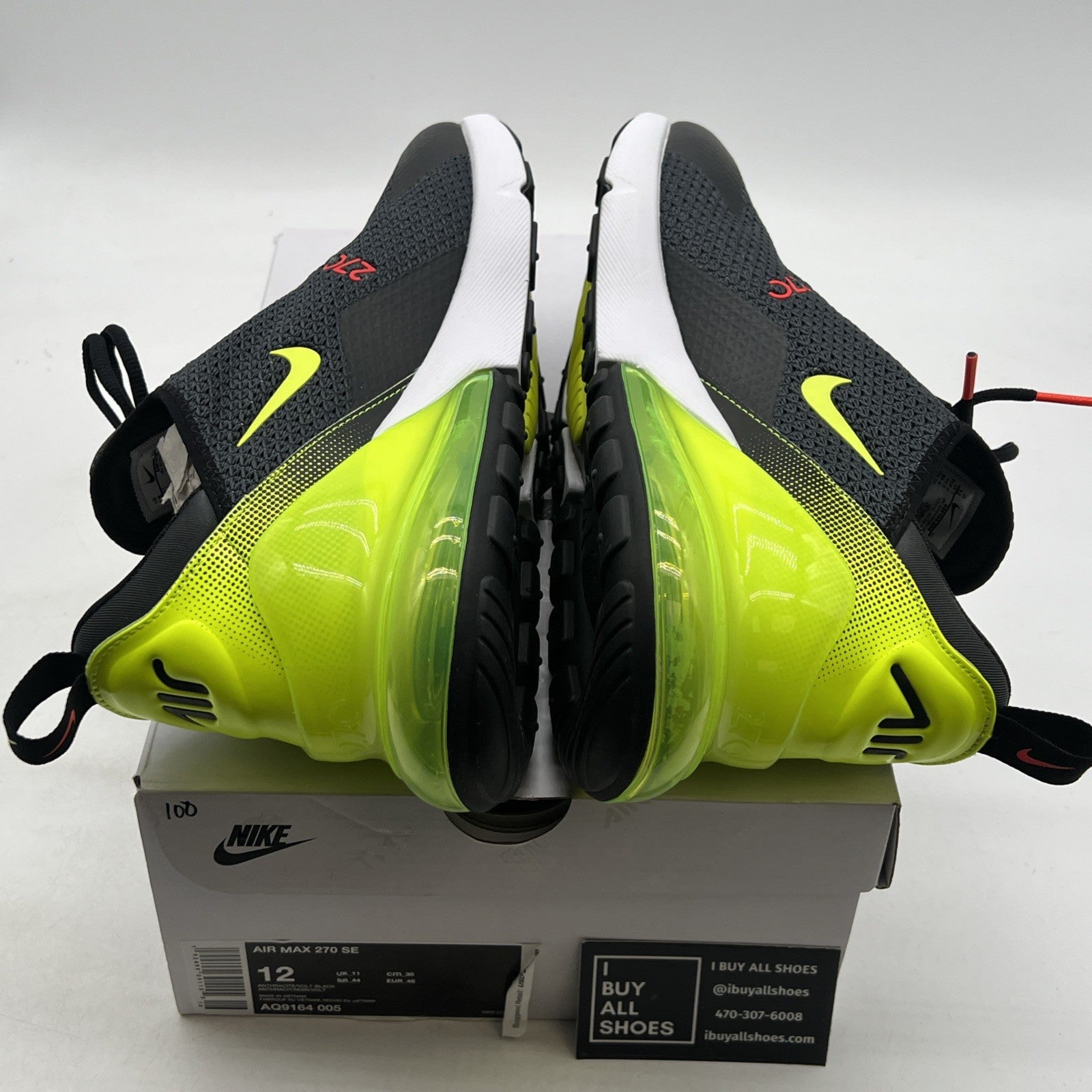 Size 12 - Nike Air Max 270 Neon Collection (AQ9164-005)