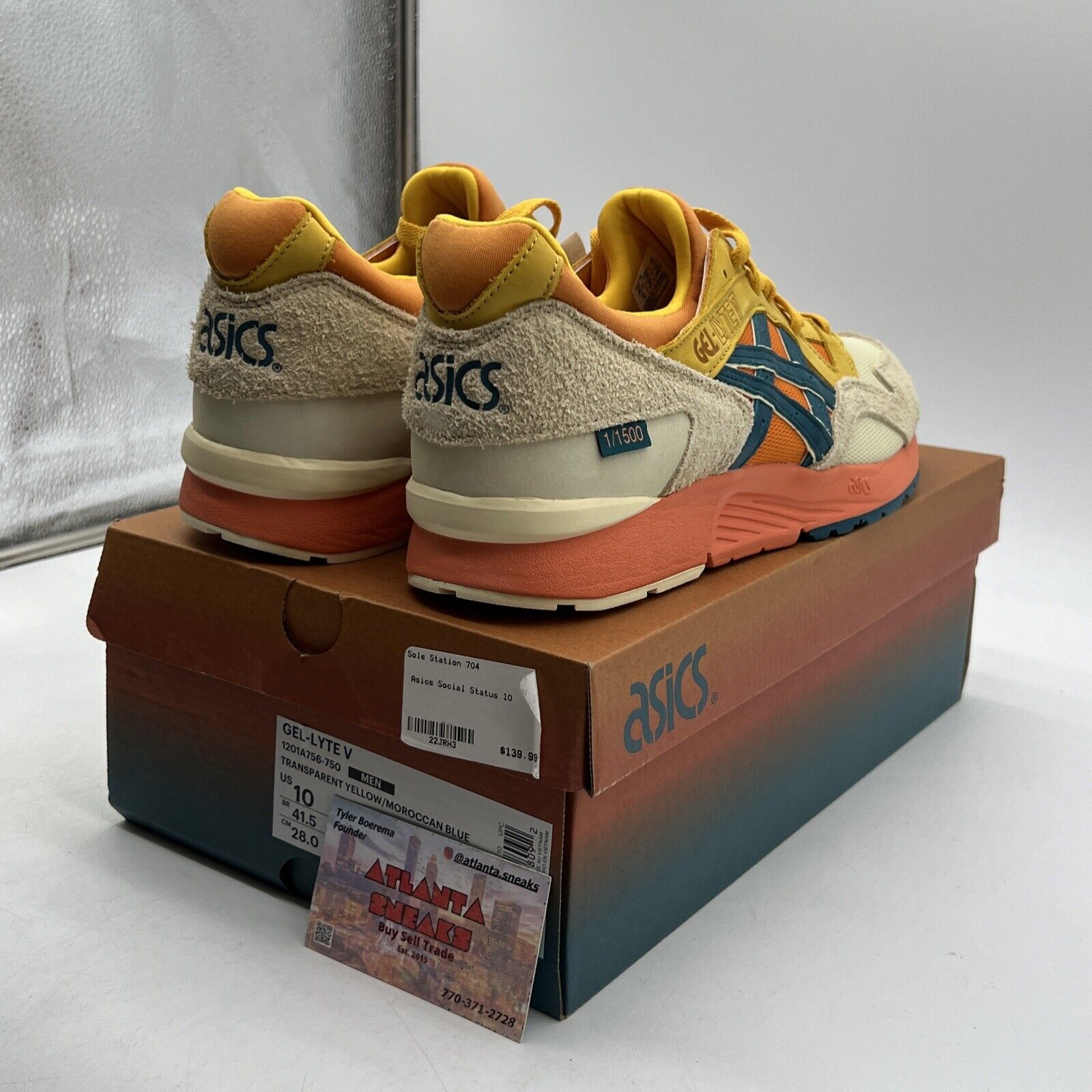 Size 10 - ASICS Social Status x Charolette Lab Schools x Gel Lyte 5 Eternal