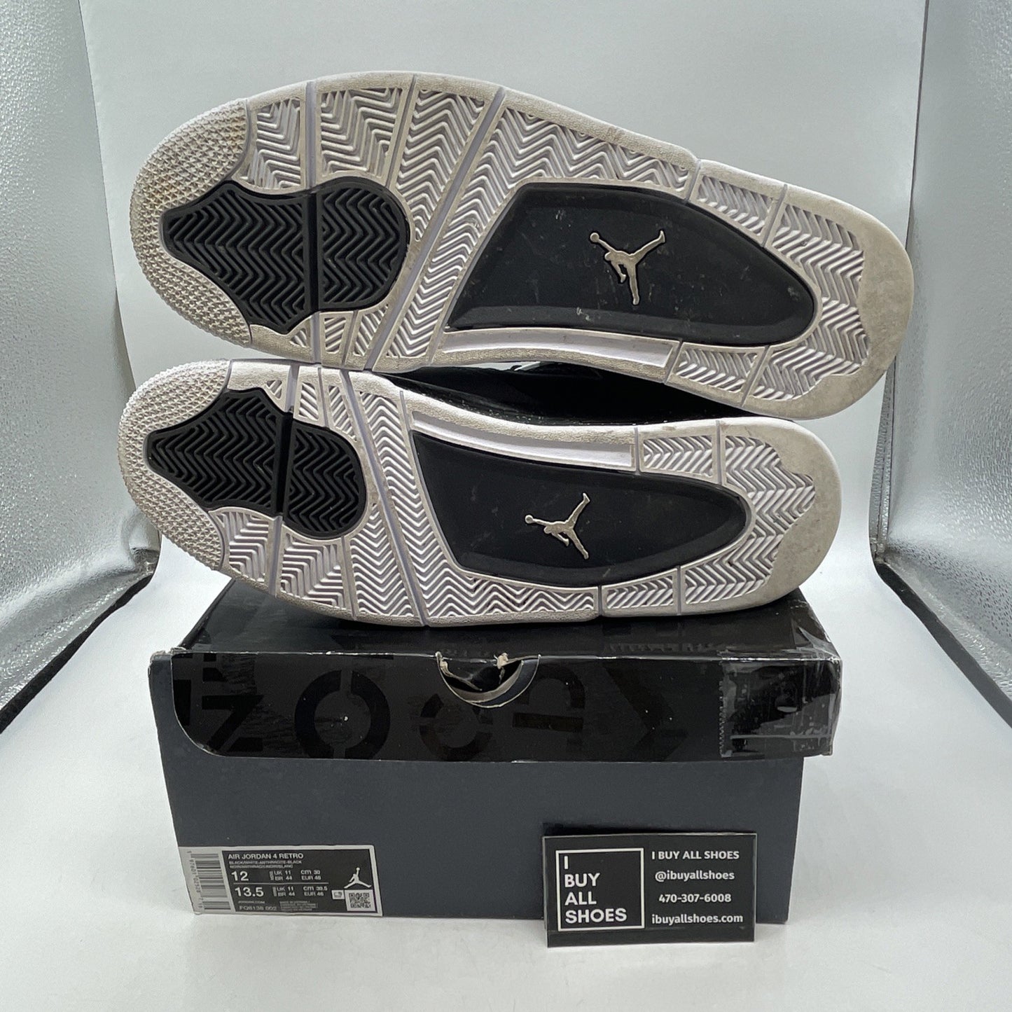 Size 12 - Air Jordan 4 Retro 2024 Fear (FQ8138-002)