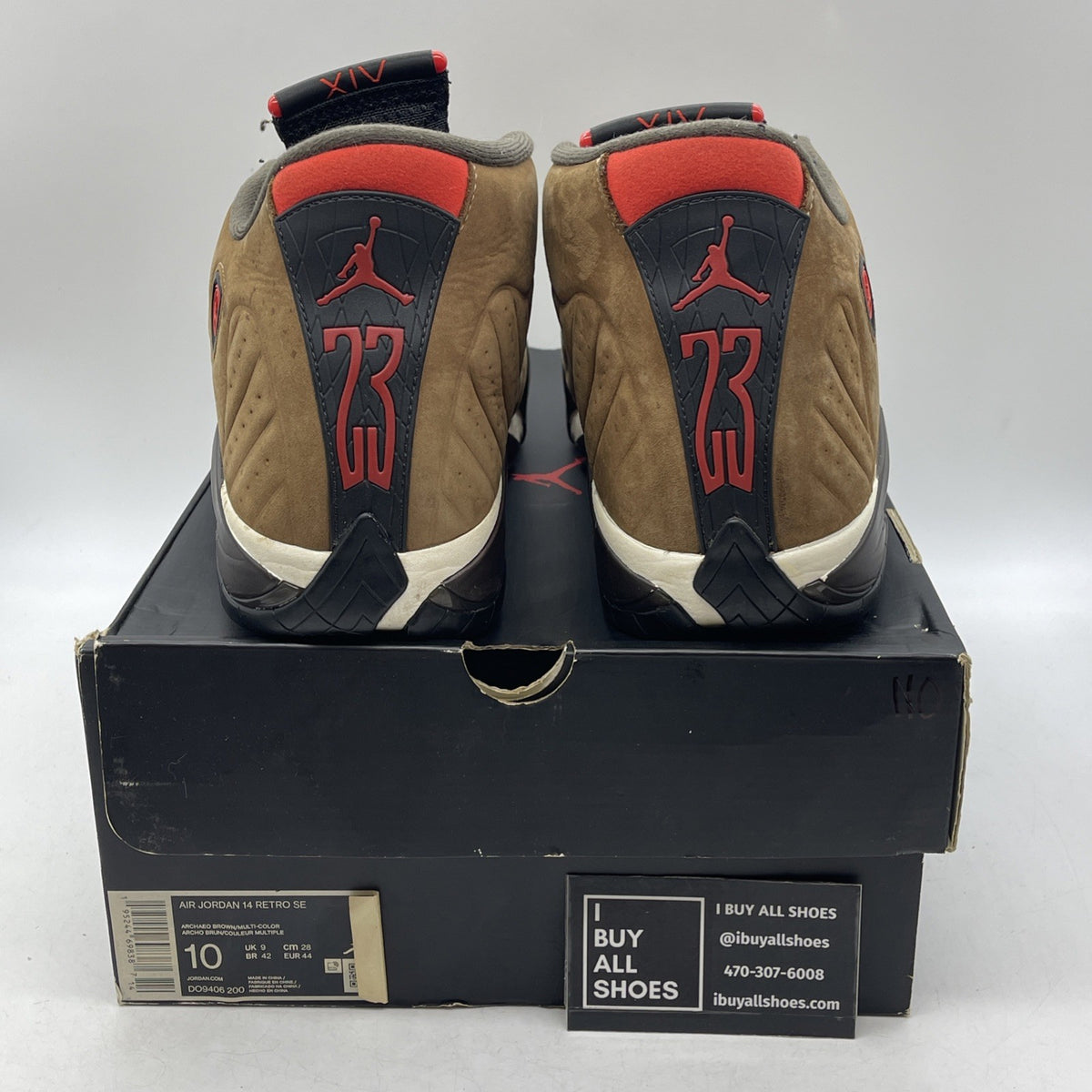 Size 10 - Air Jordan 14 Retro Winterized (DO9406-200)