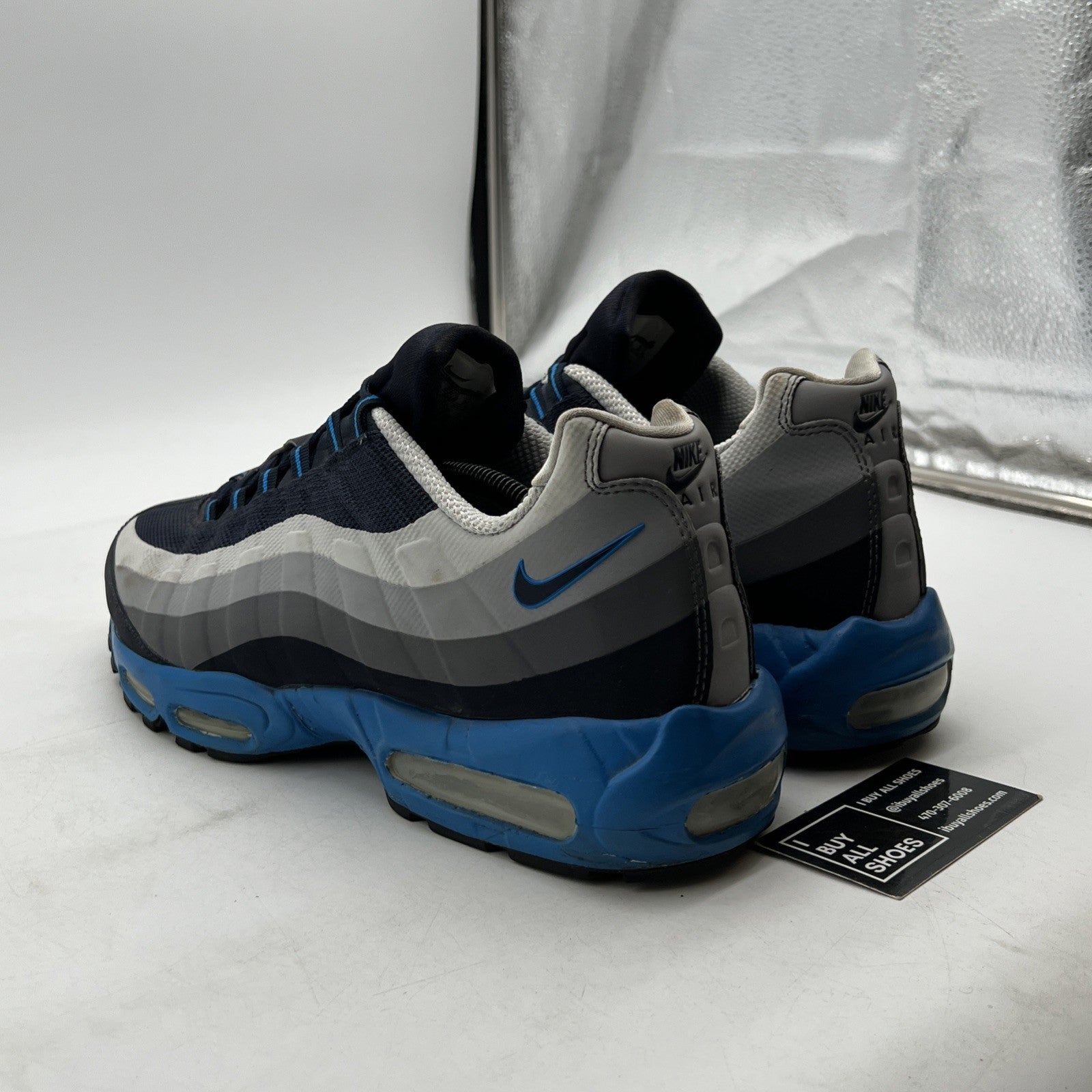 Size 13 - Nike Air Max 95 No Sew - Dark Obsidian (616190-004)