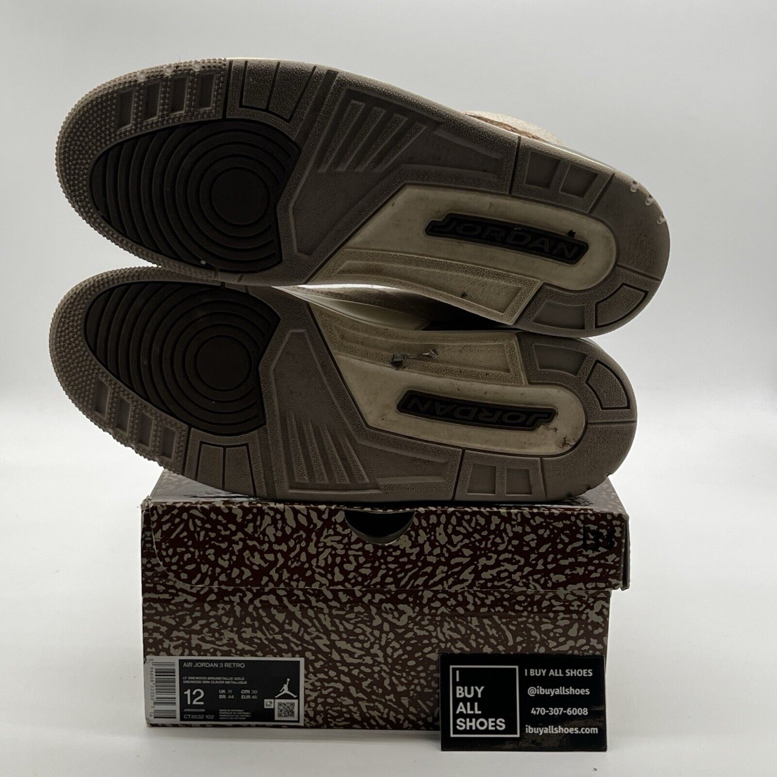 Size 12 - Air Jordan 3 Retro Low Palomino (CT8532-102)