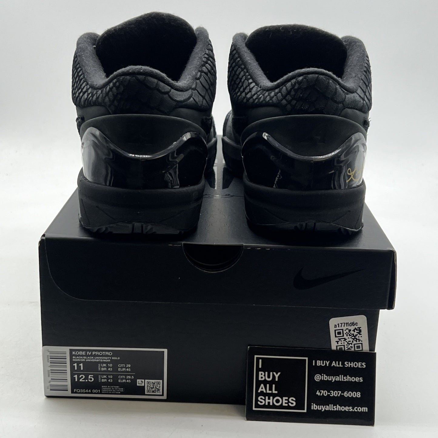 Size 11 - Nike Zoom Kobe 4 Protro Gift of Mamba (FQ3544-001)