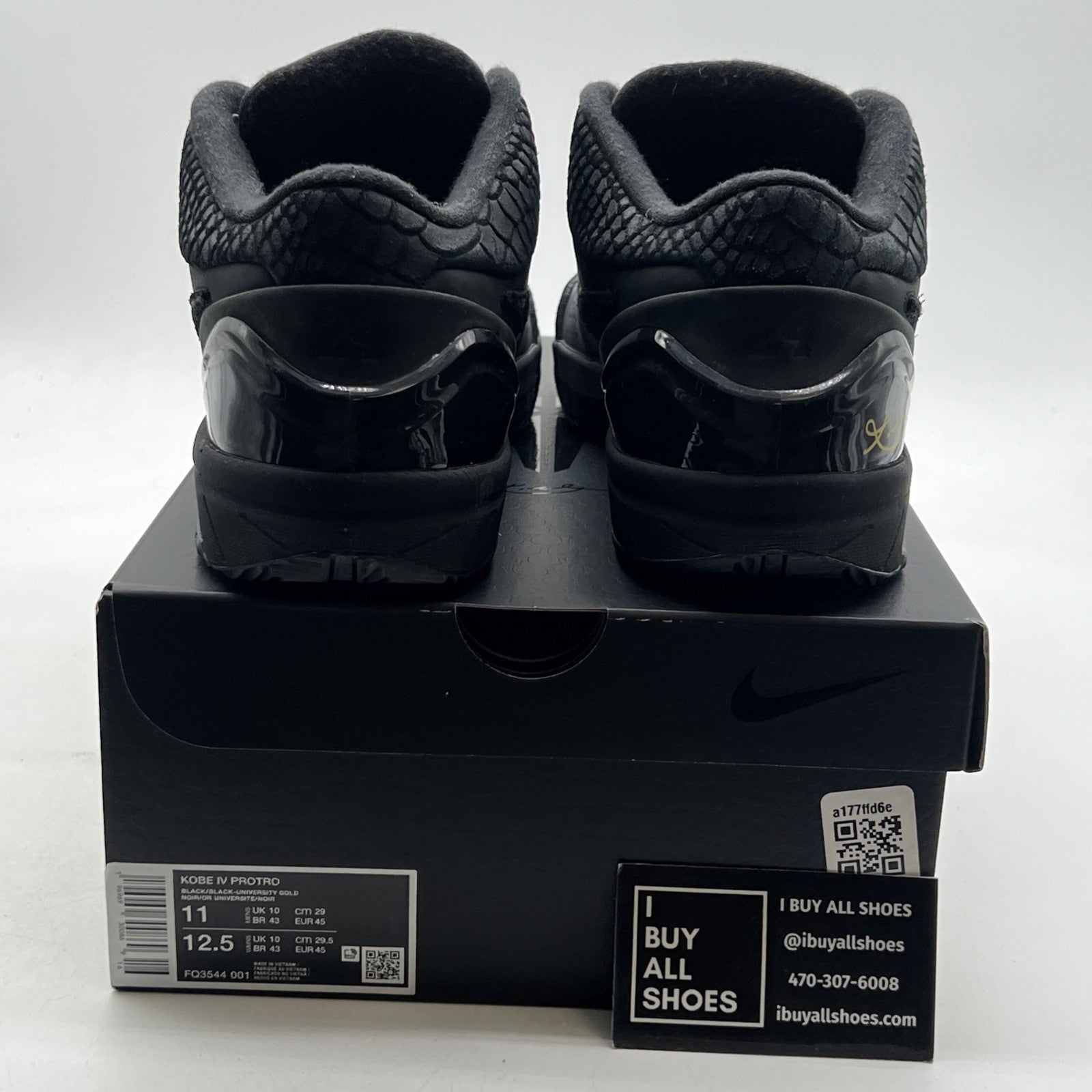 Size 11 - Nike Zoom Kobe 4 Protro Gift of Mamba (FQ3544-001)