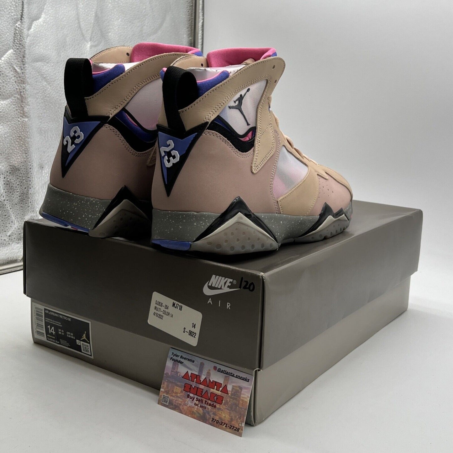 Size 14 - Air Jordan 7 Retro SE Sapphire (DJ2636-204)
