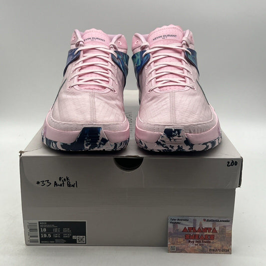 Size 18 - Nike KD 13 Aunt Pearl Navy Pink (DC0011-600)
