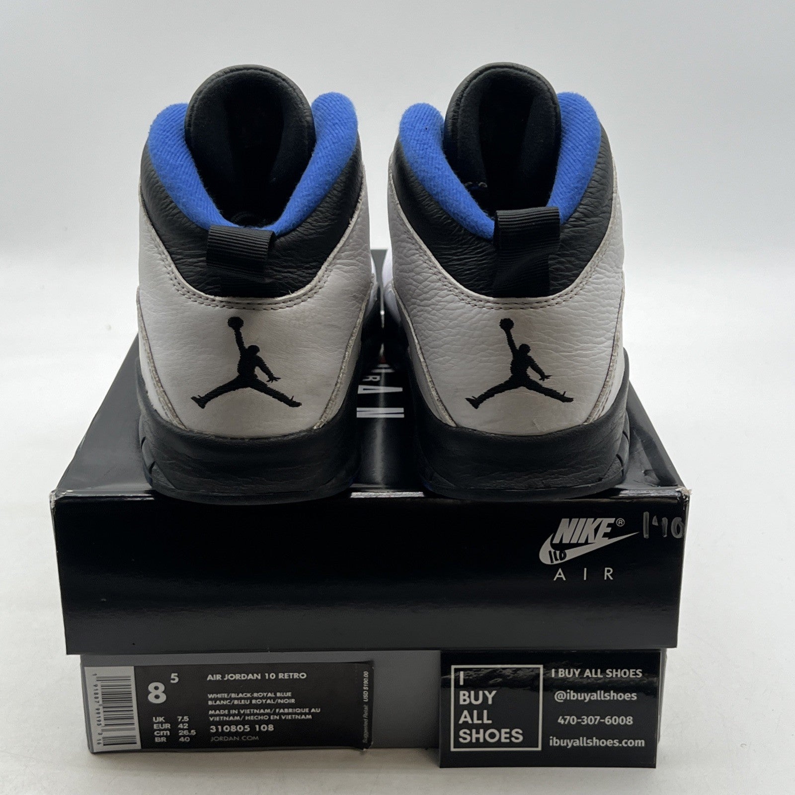 Size 8.5 - Air Jordan 10 Retro 2018 Orlando (310805-108)