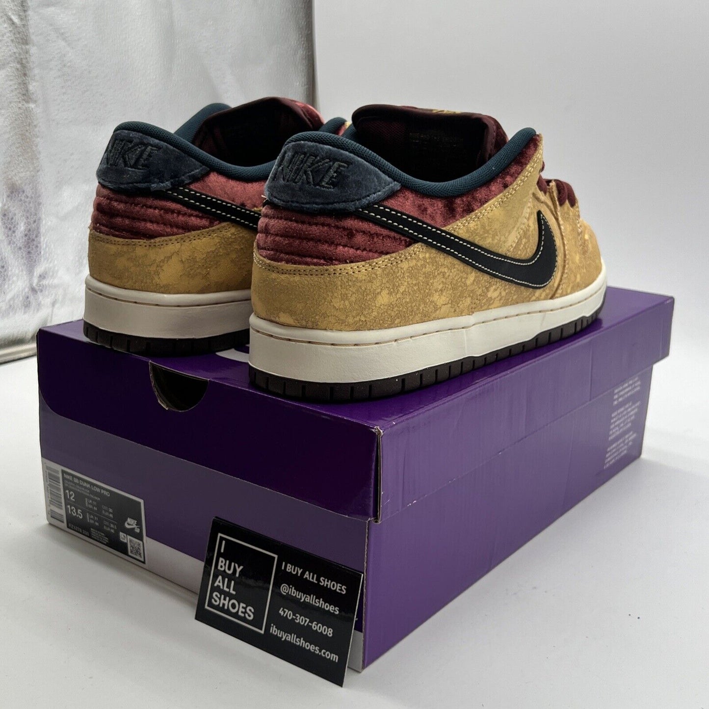 Size 12 - Nike Dunk SB Low City of Cinema (FZ1278-200)
