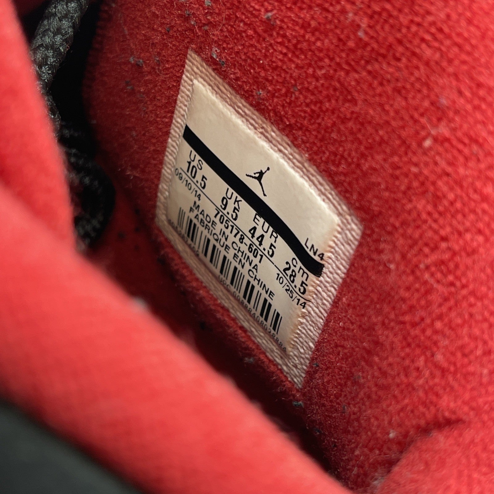 Size 10.5 - Air Jordan 10 Retro Bulls Over Broadway Red Black (705178-601)