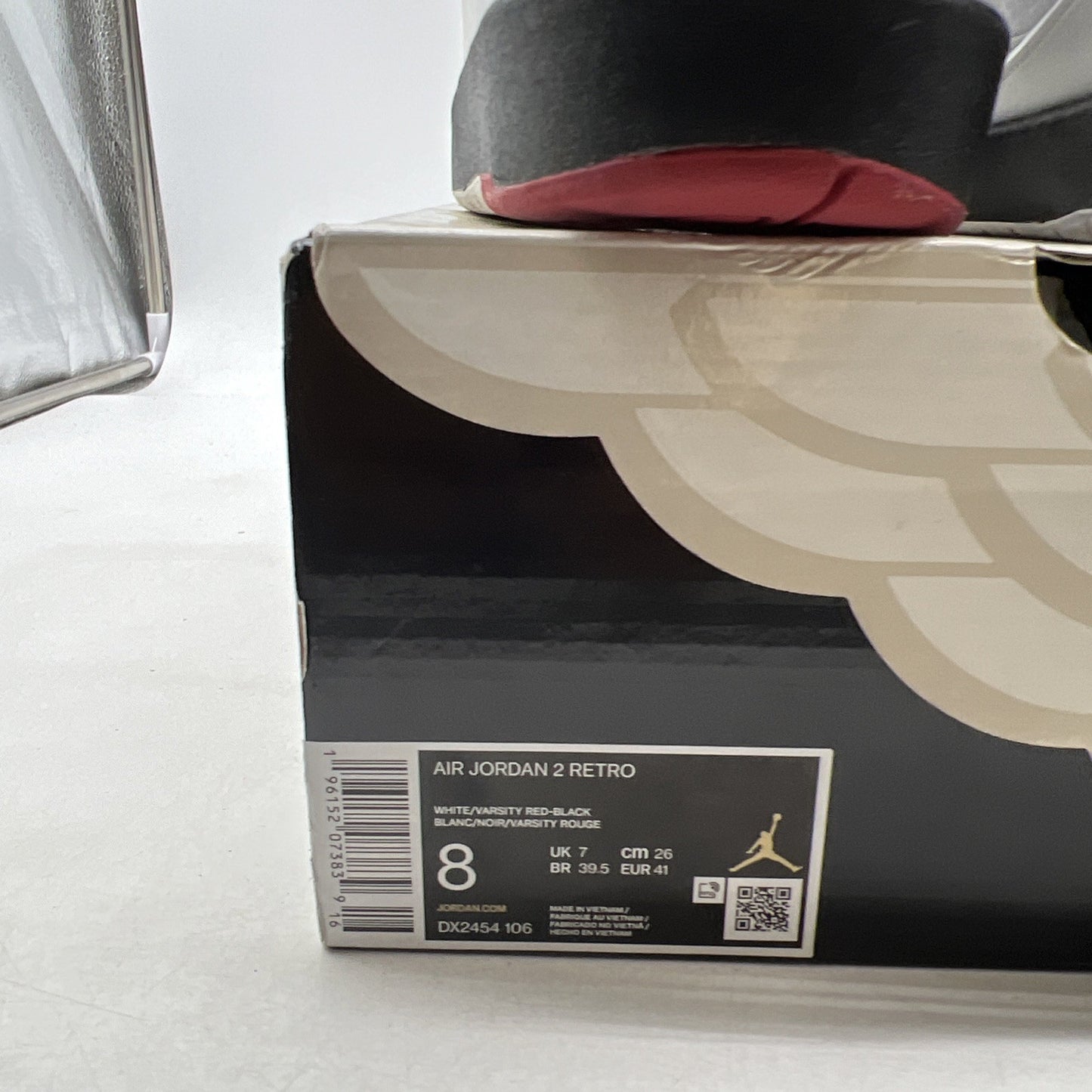 Size 8 - Air Jordan 2 Retro Mid Chicago (DX2454-106)