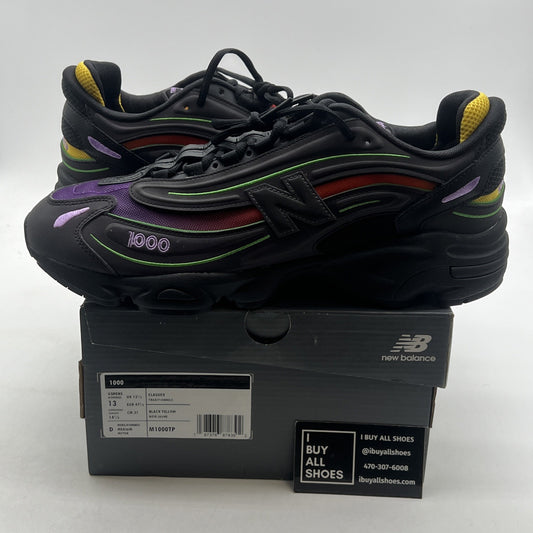Size 13 - New Balance 1000 Reflective Pack - Black Honeycomb (M1000TP)