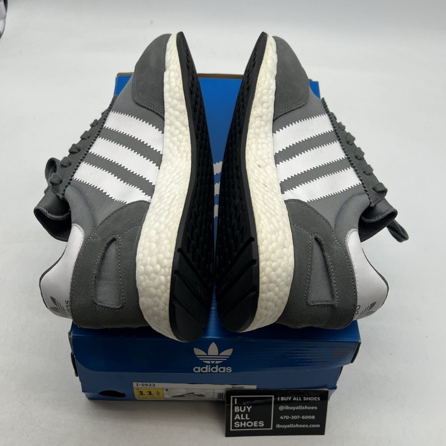 Size 11.5 - Adidas Iniki Runner Vista Grey (BB2089)