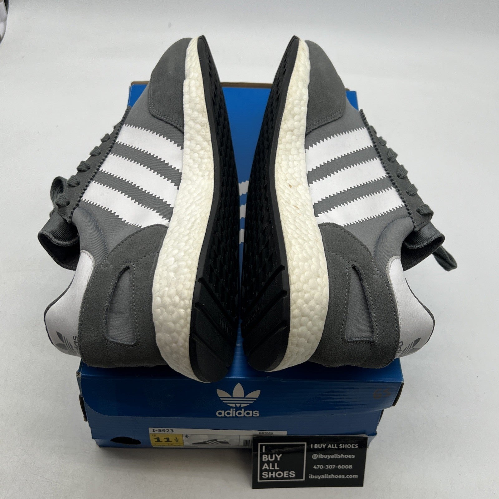 Size 11.5 - Adidas Iniki Runner Vista Grey (BB2089)
