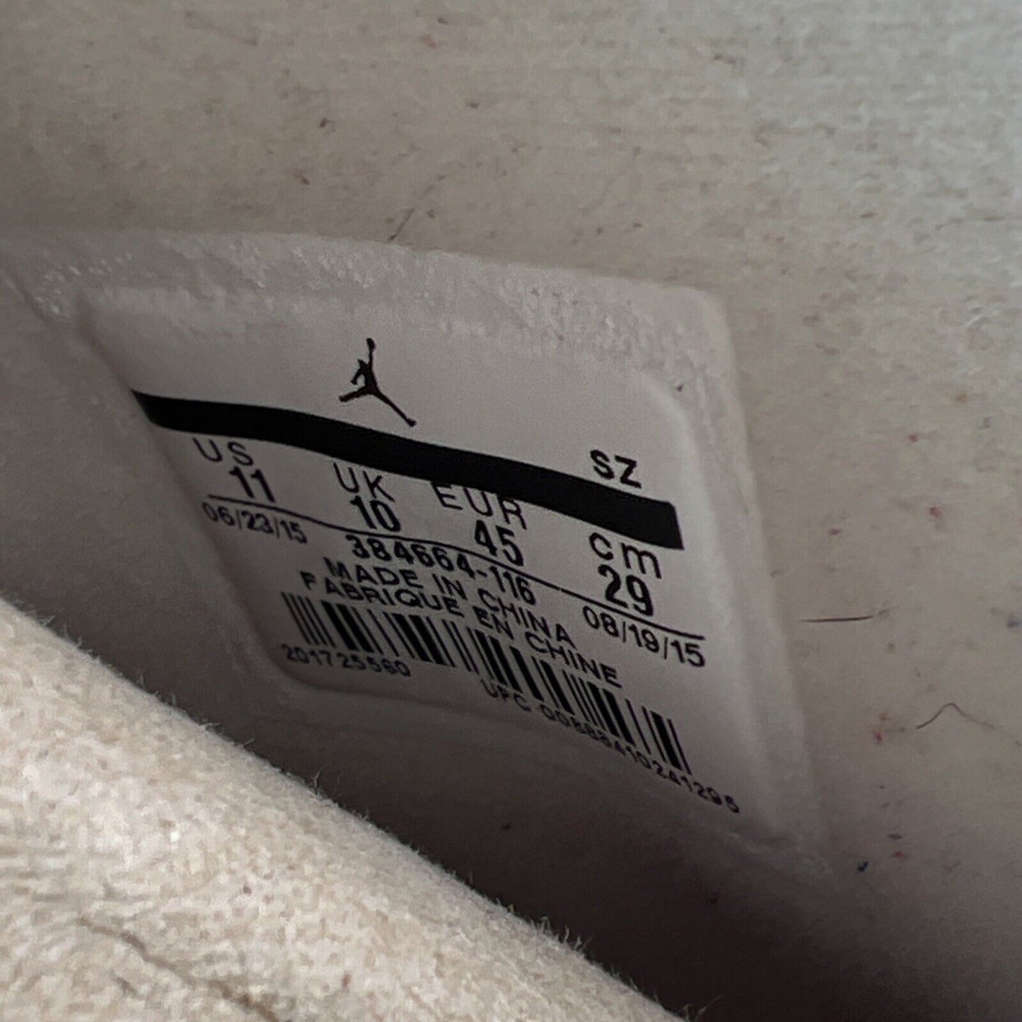 Size 11 - Air Jordan 6 Retro 2015 Maroon (384664-116)