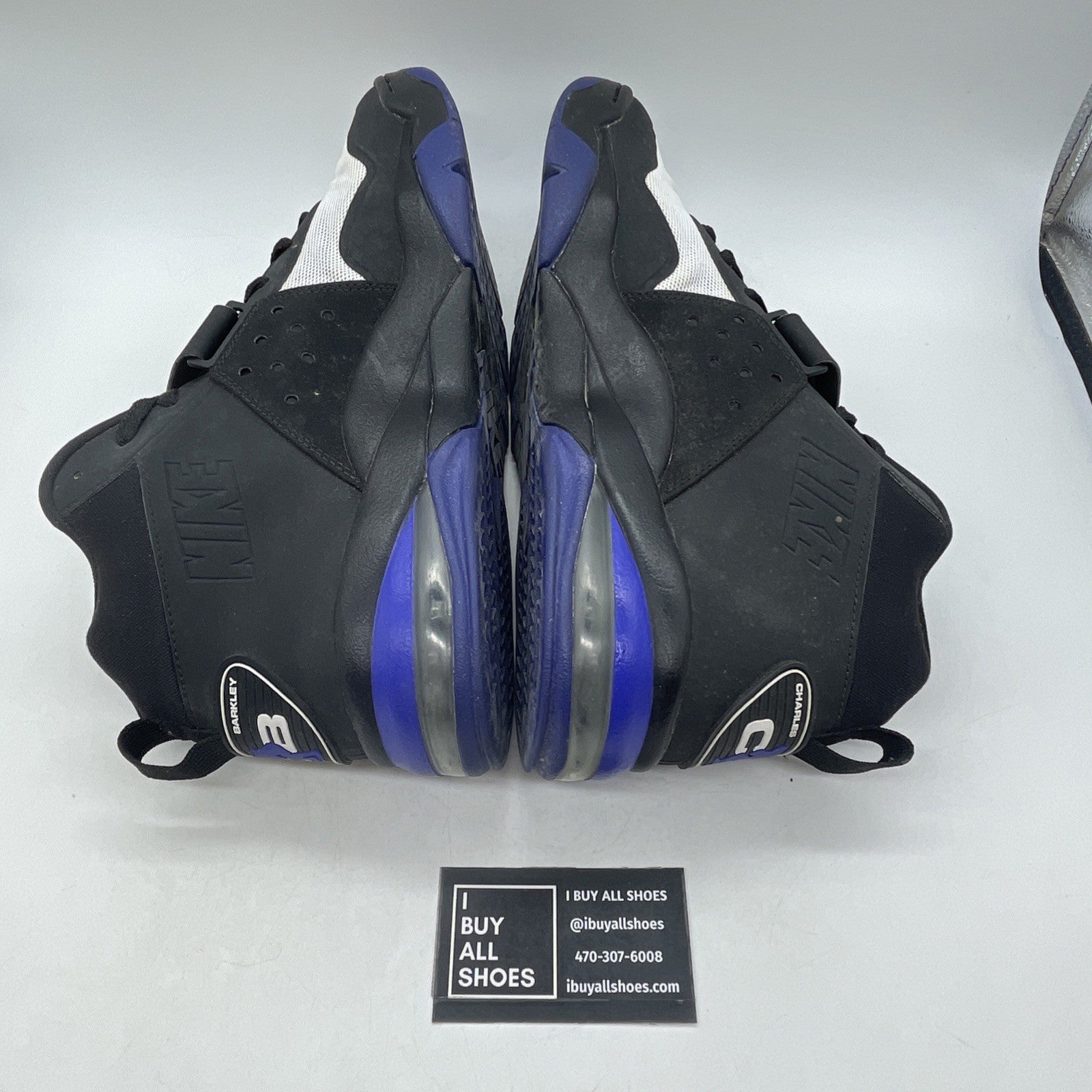 Size 13 - Nike Air Force Max CB 2 HYP Black (616761-001)