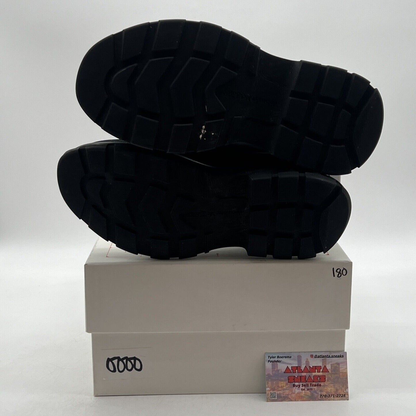 Alexander Mcqueen Tread Slick Low Top Sneaker Black 7 US / 40 EU