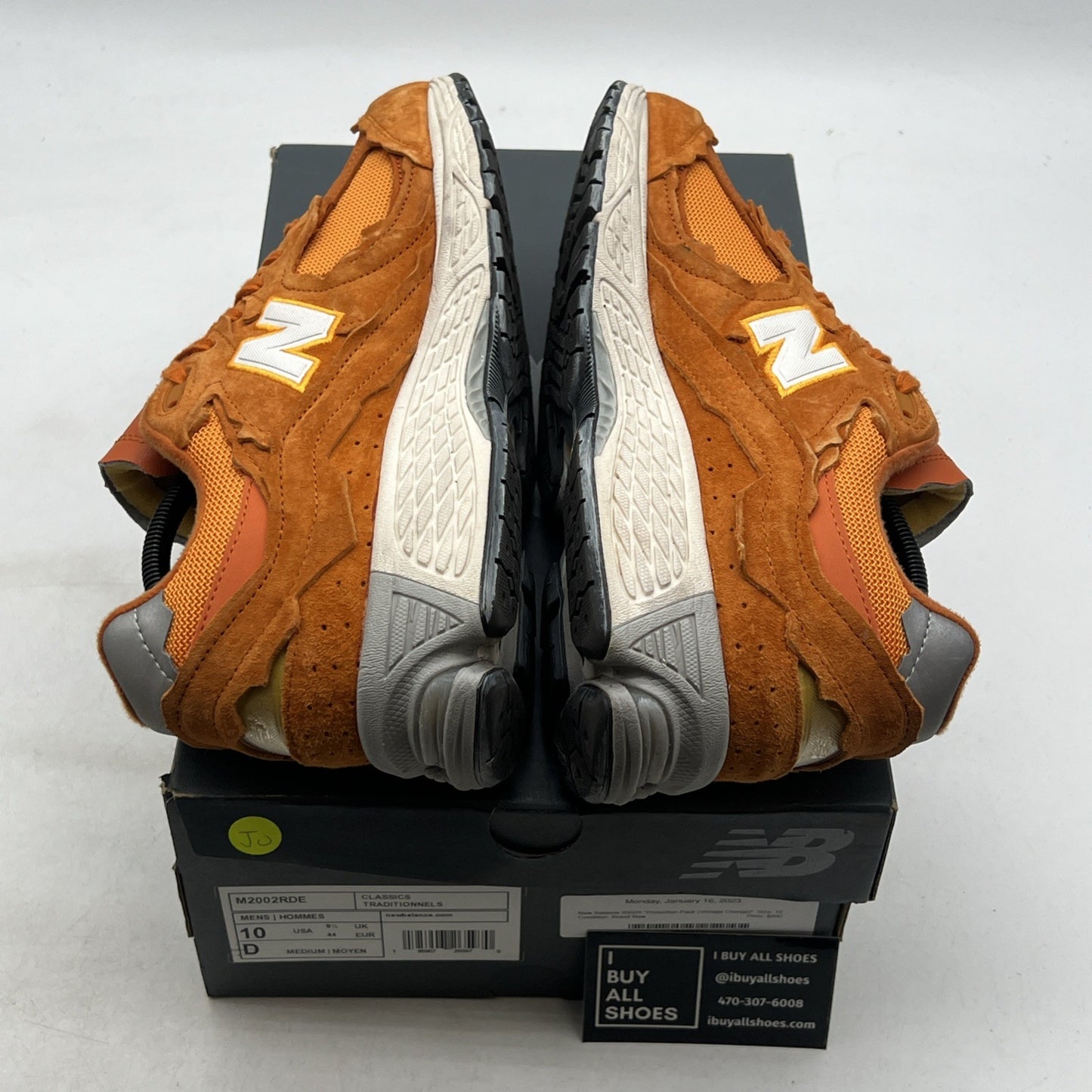 Size 10 - New Balance 2002R Protection Pack - Vintage Orange (M2002RDE)
