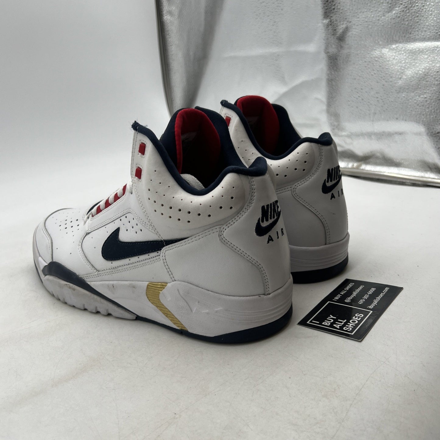 Size 10.5 - Nike Air Flight Lite Mid Olympic (DJ2518-102)