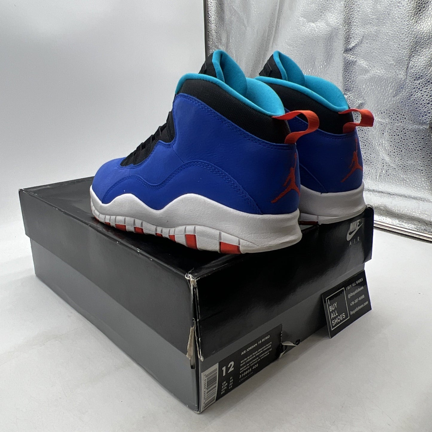 Size 12 - Air Jordan 10 Retro Tinker (310805-408)