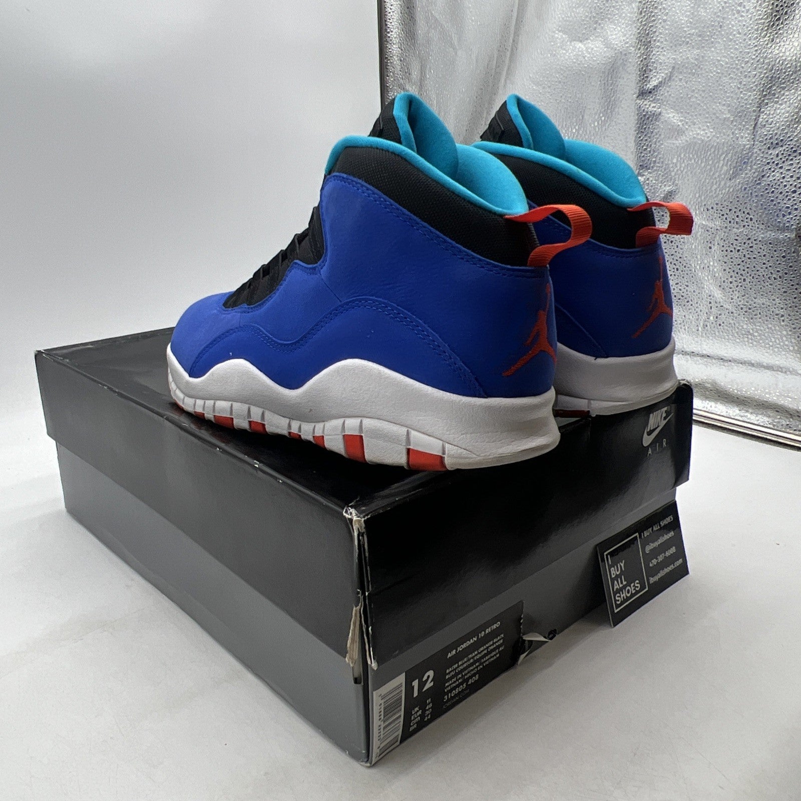 Size 12 - Air Jordan 10 Retro Tinker (310805-408)