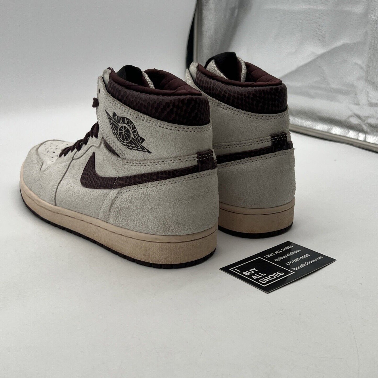Size 9.5 - Air Jordan 1 OG x A Ma Maniere High Airness (DO7097-100)