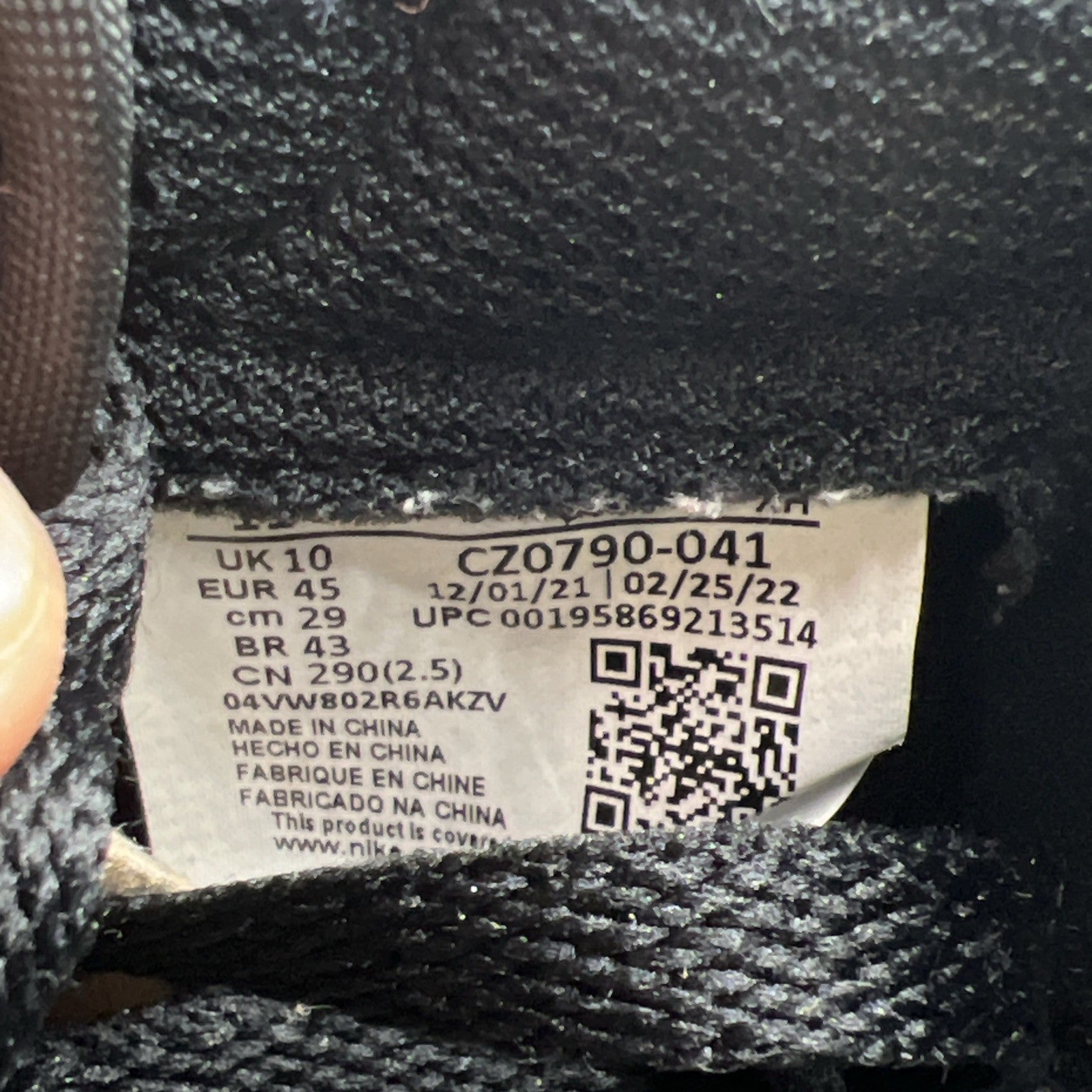 Size 11 - Air Jordan 1 Low OG Mystic Navy (CZ0790-041)