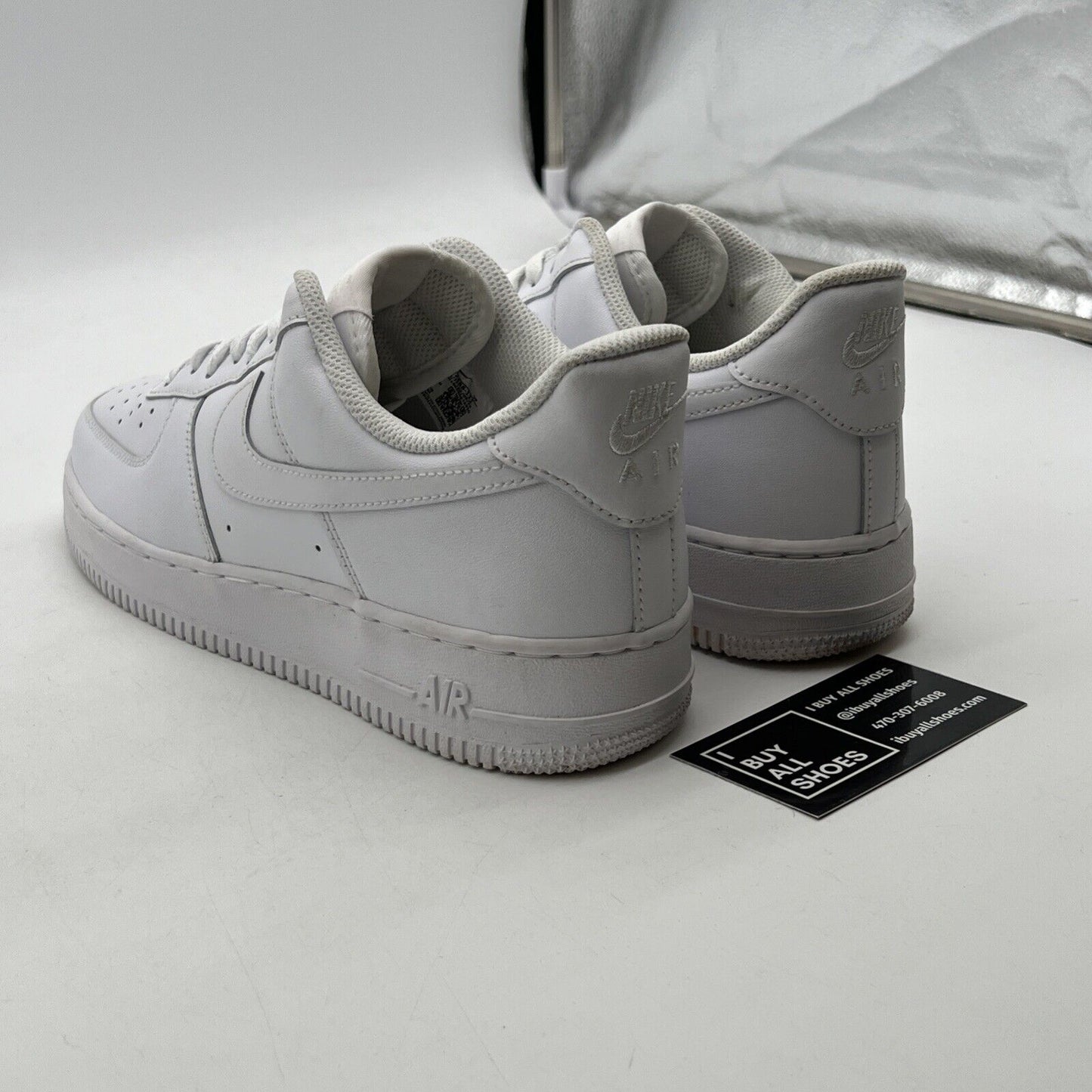 Size 8.5 - Nike Air Force 1 '07 Low Triple White (CW2288-111)